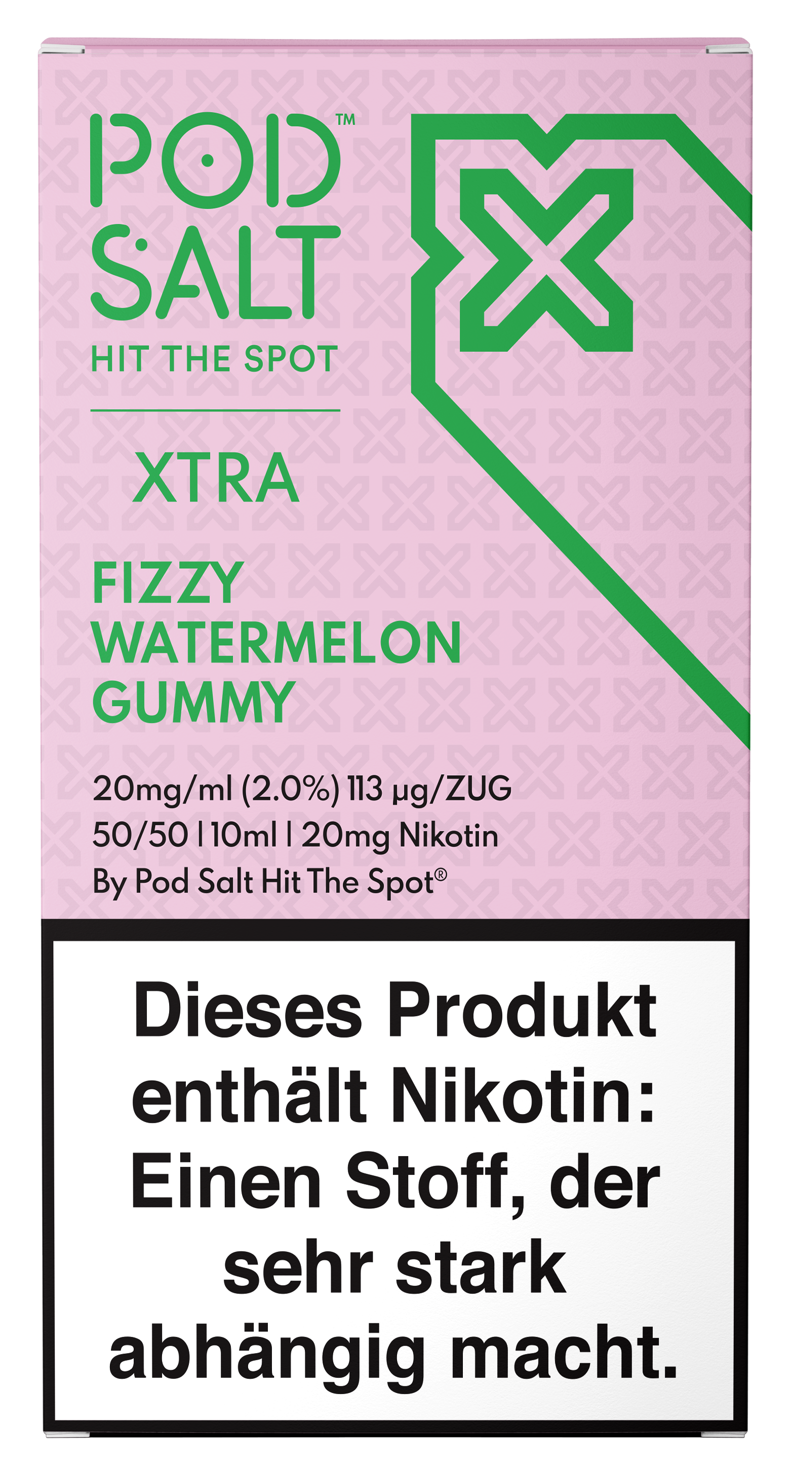 Pod Salt Xtra - Fizzy Watermelon Gummy 10 ml