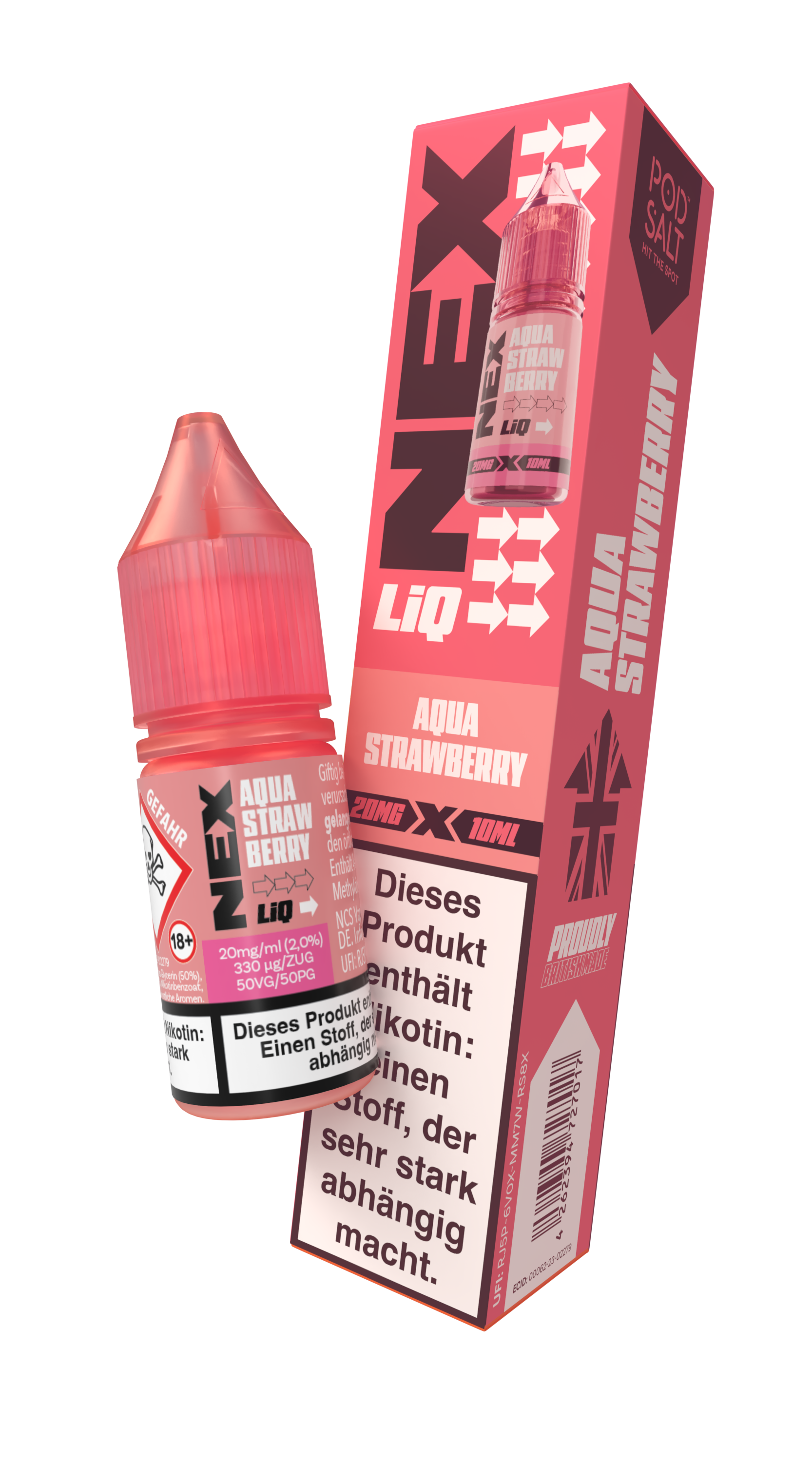 NexLiq - Aqua Strawberry 10ml