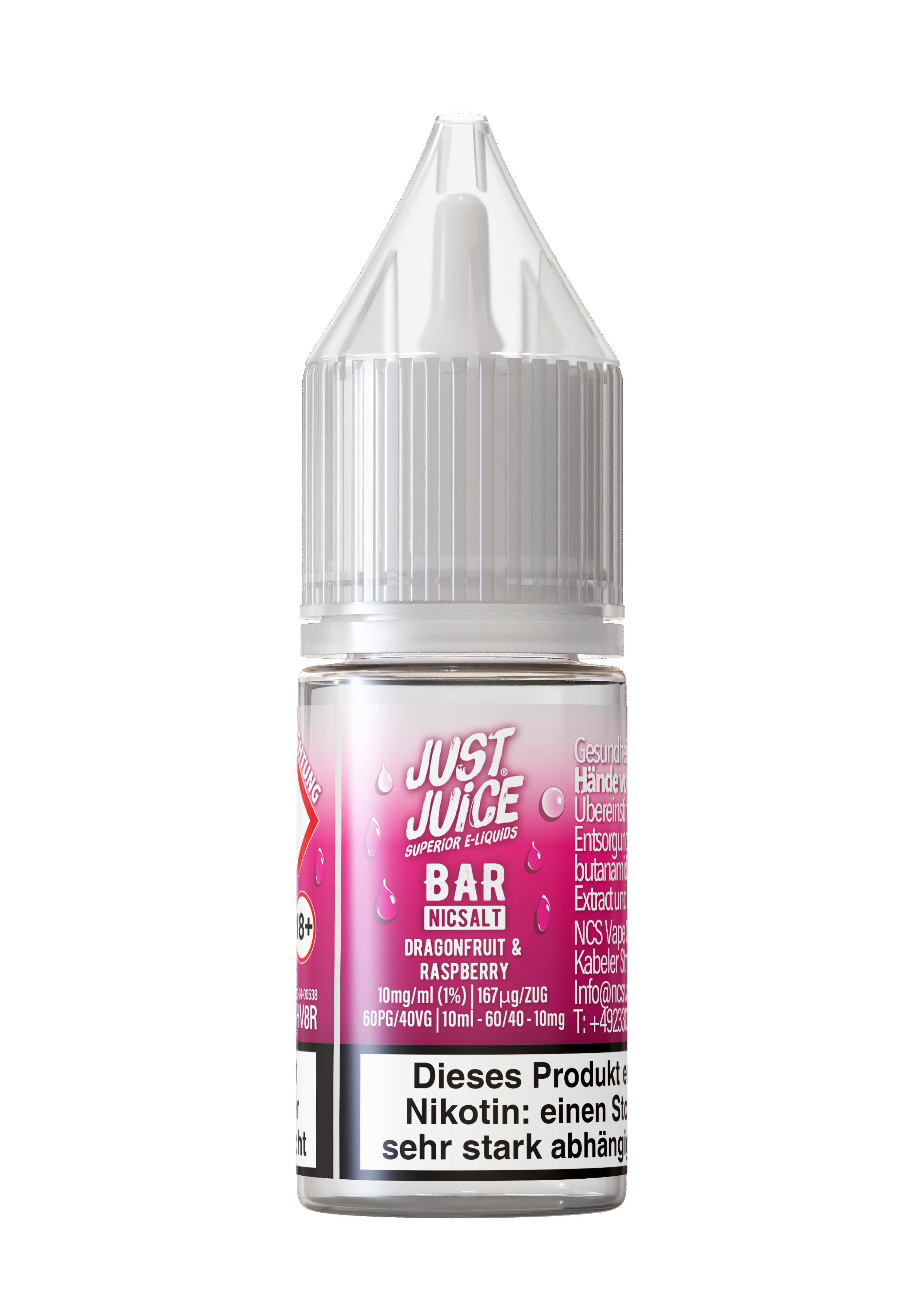 Just Juice Bar - Dragonfruit & Raspberry 10ml