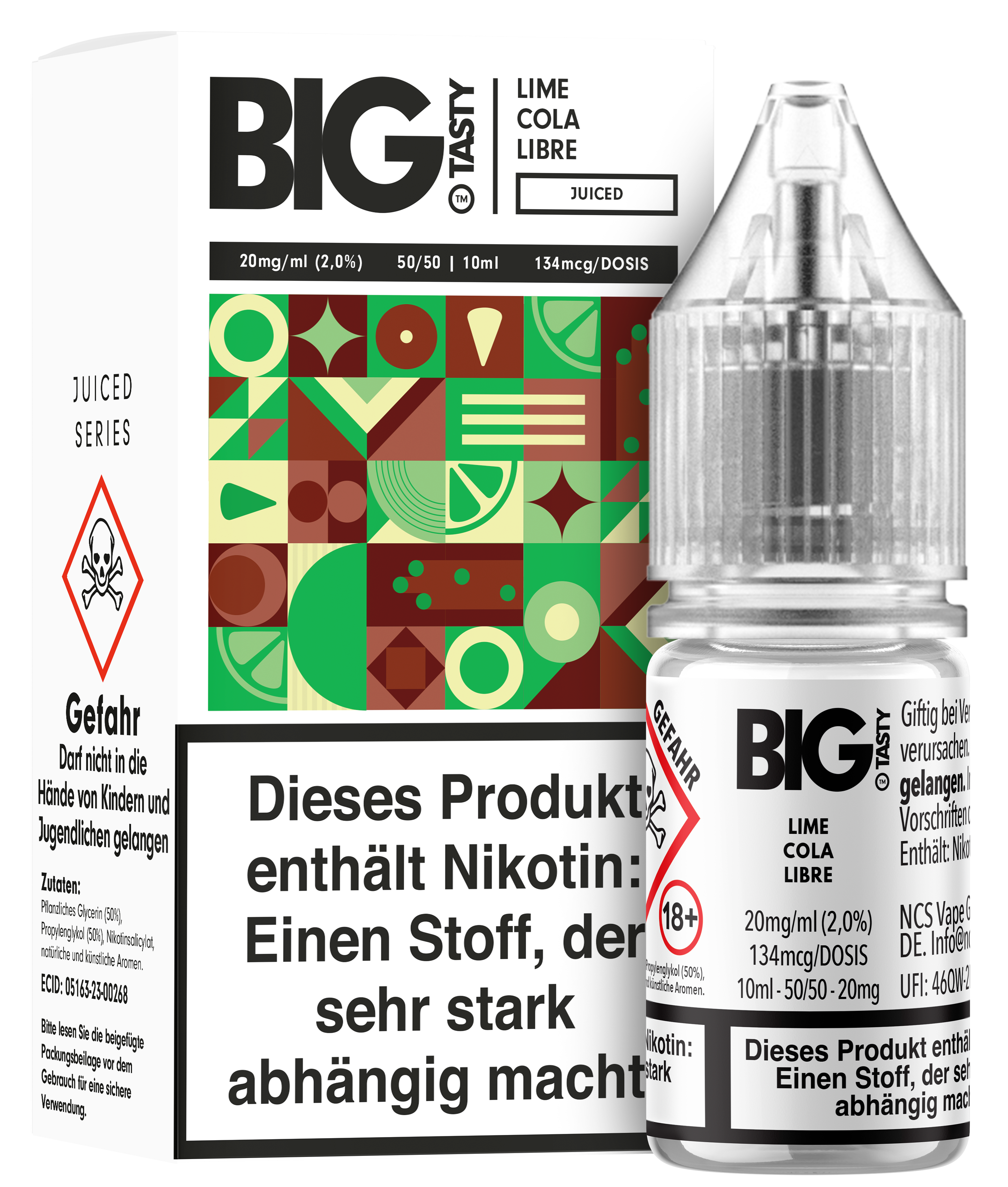 Big Tasty - Lime Cola Libre 10 ml