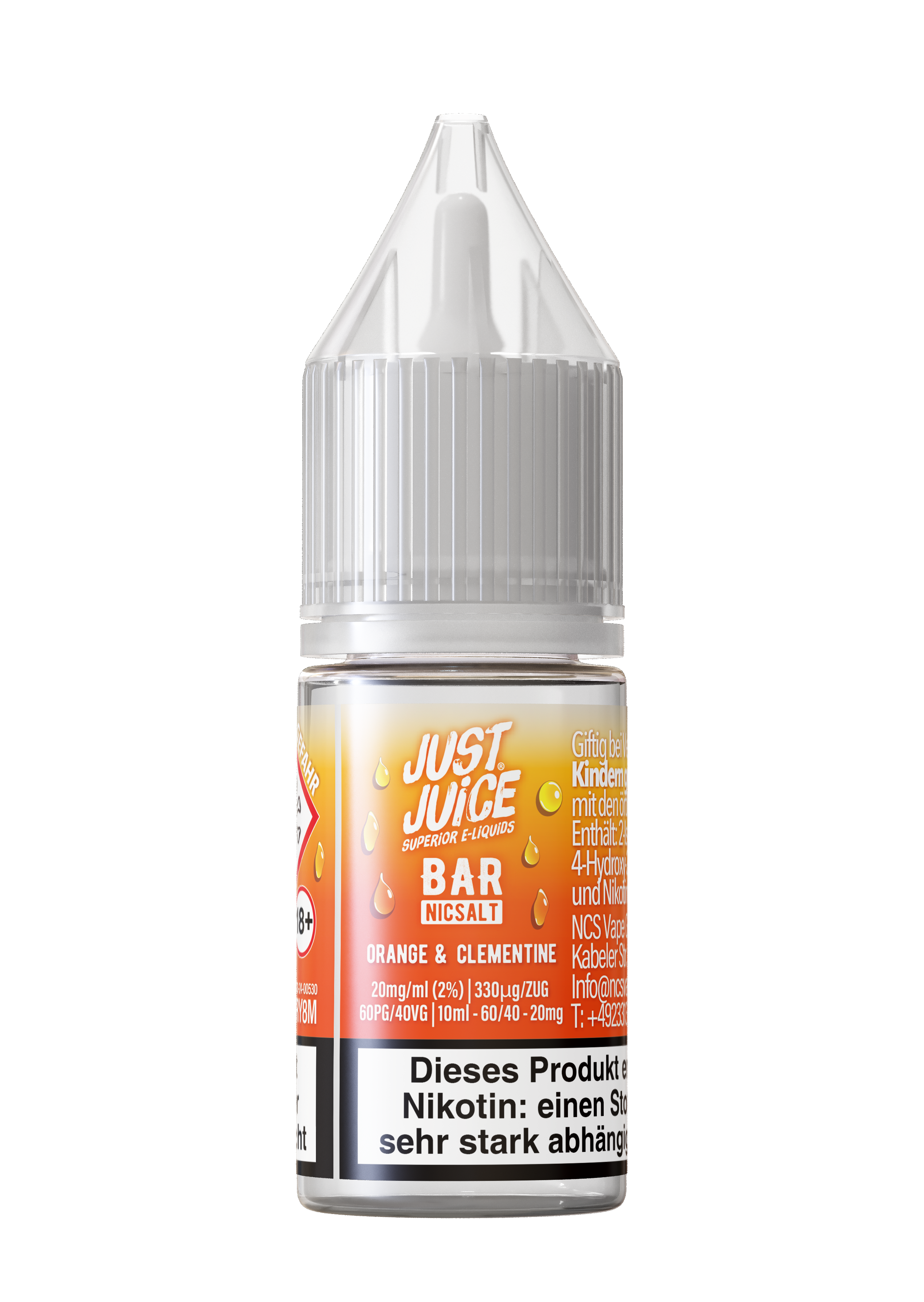 Just Juice Bar - Orange & Clementine 10ml