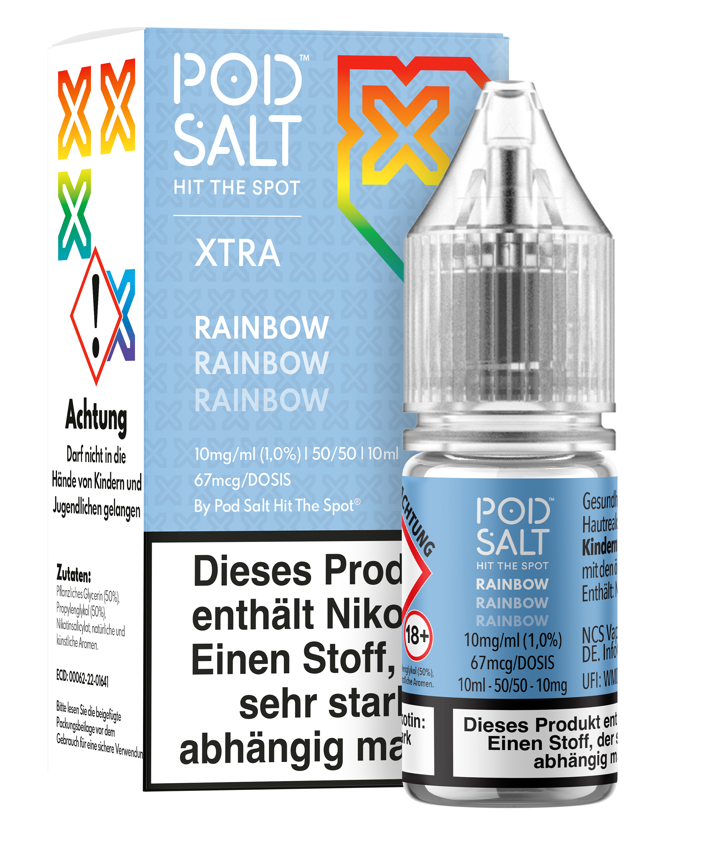Pod Salt Xtra - Rainbow 10 ml