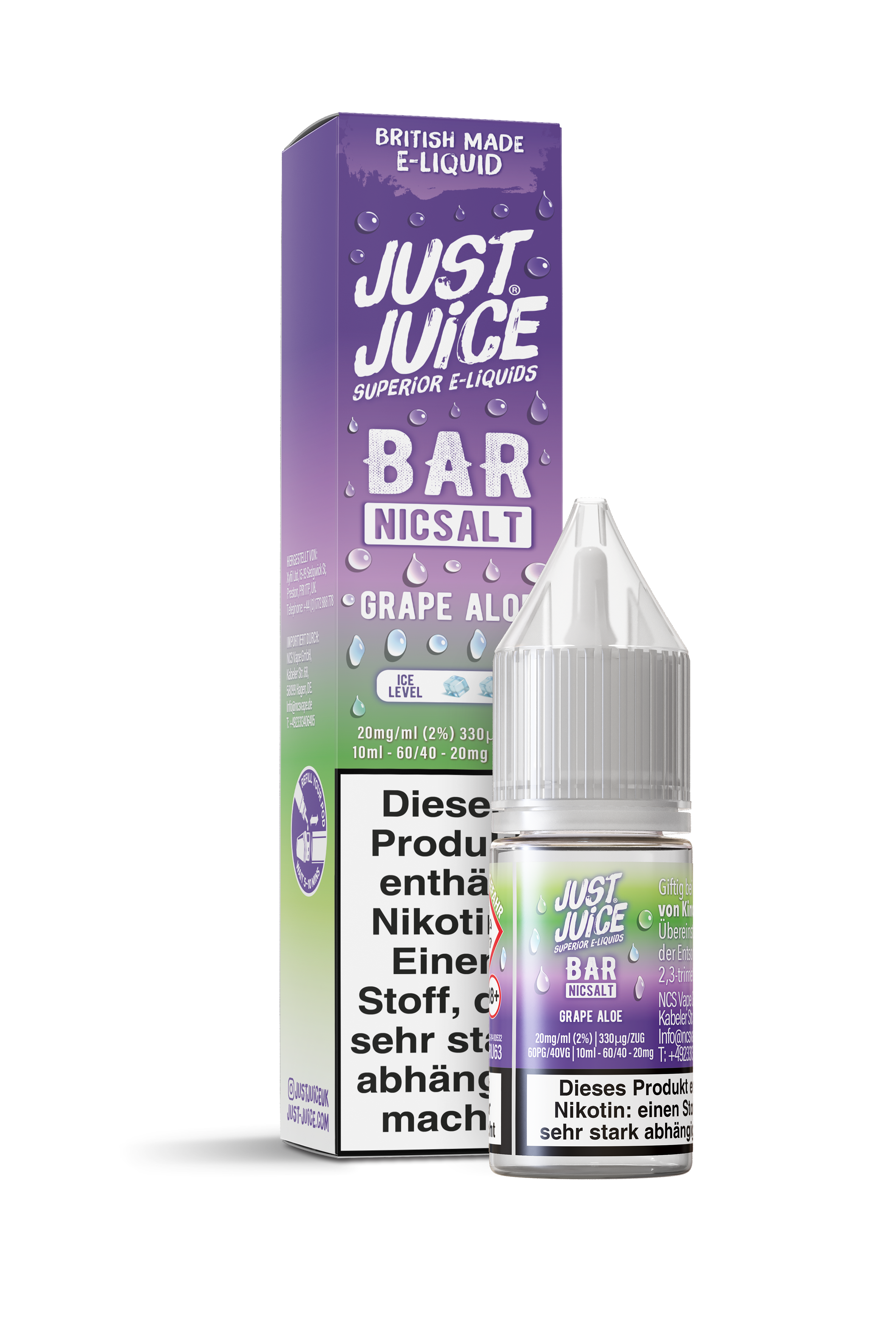 Just Juice Bar - Grape Aloe 10ml