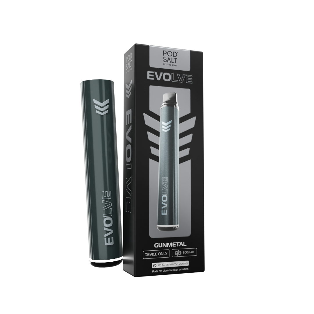 Pod Salt Evolve Gunmetal Pod Salt Evolve Gunmetal