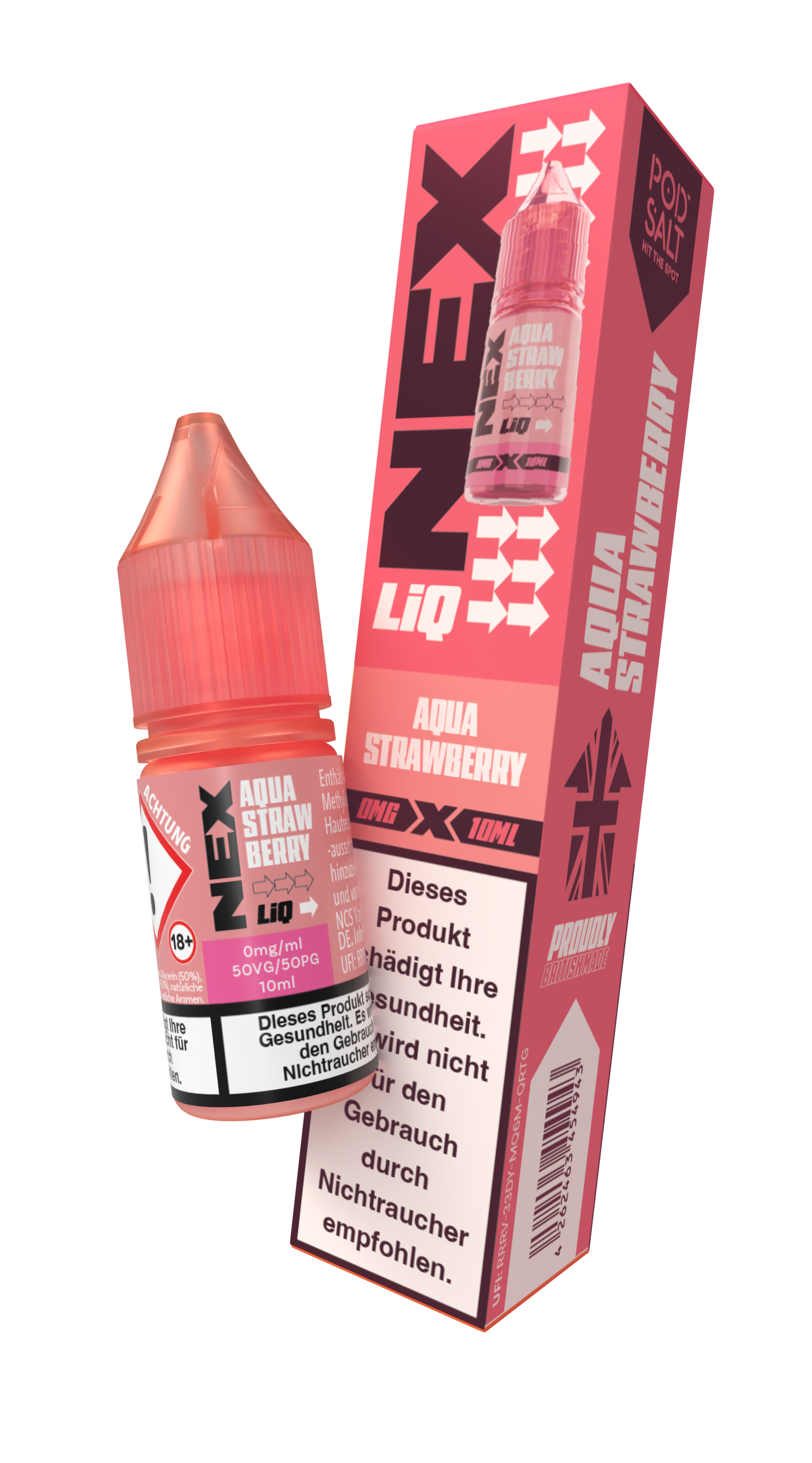 NexLiq - Aqua Strawberry 10ml