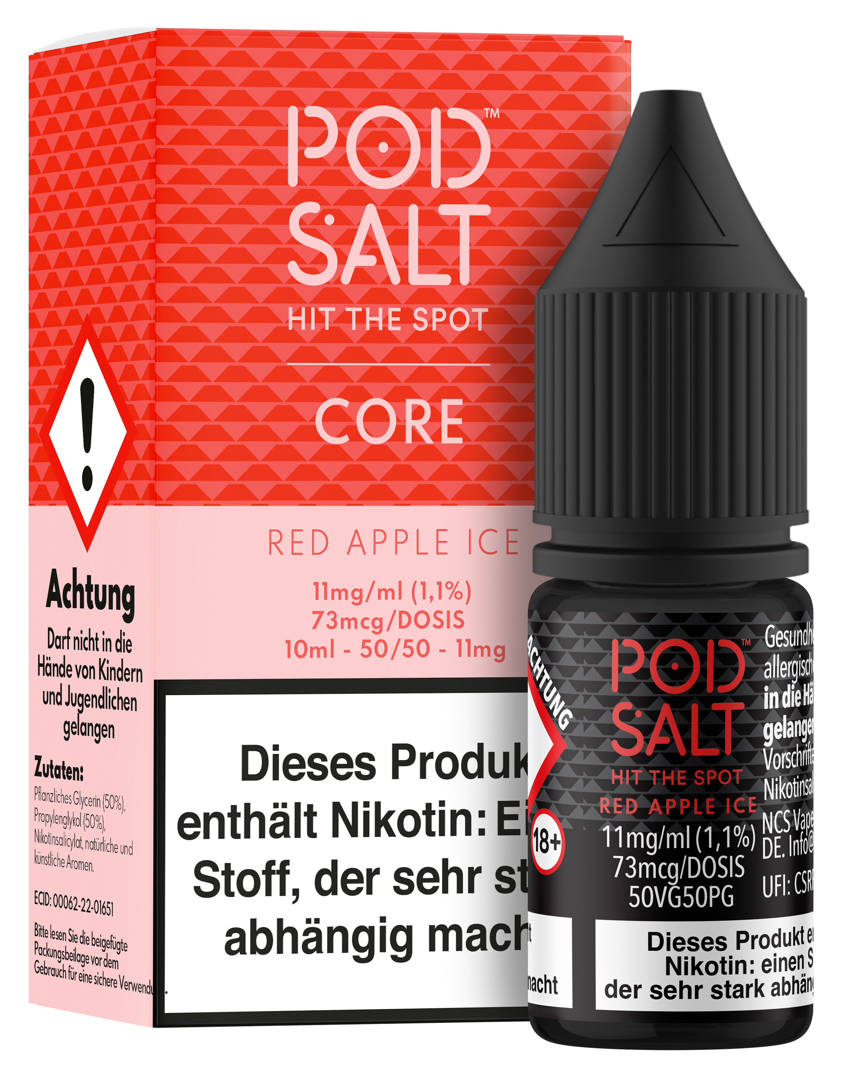 Pod Salt - Red Apple Ice 10 ml