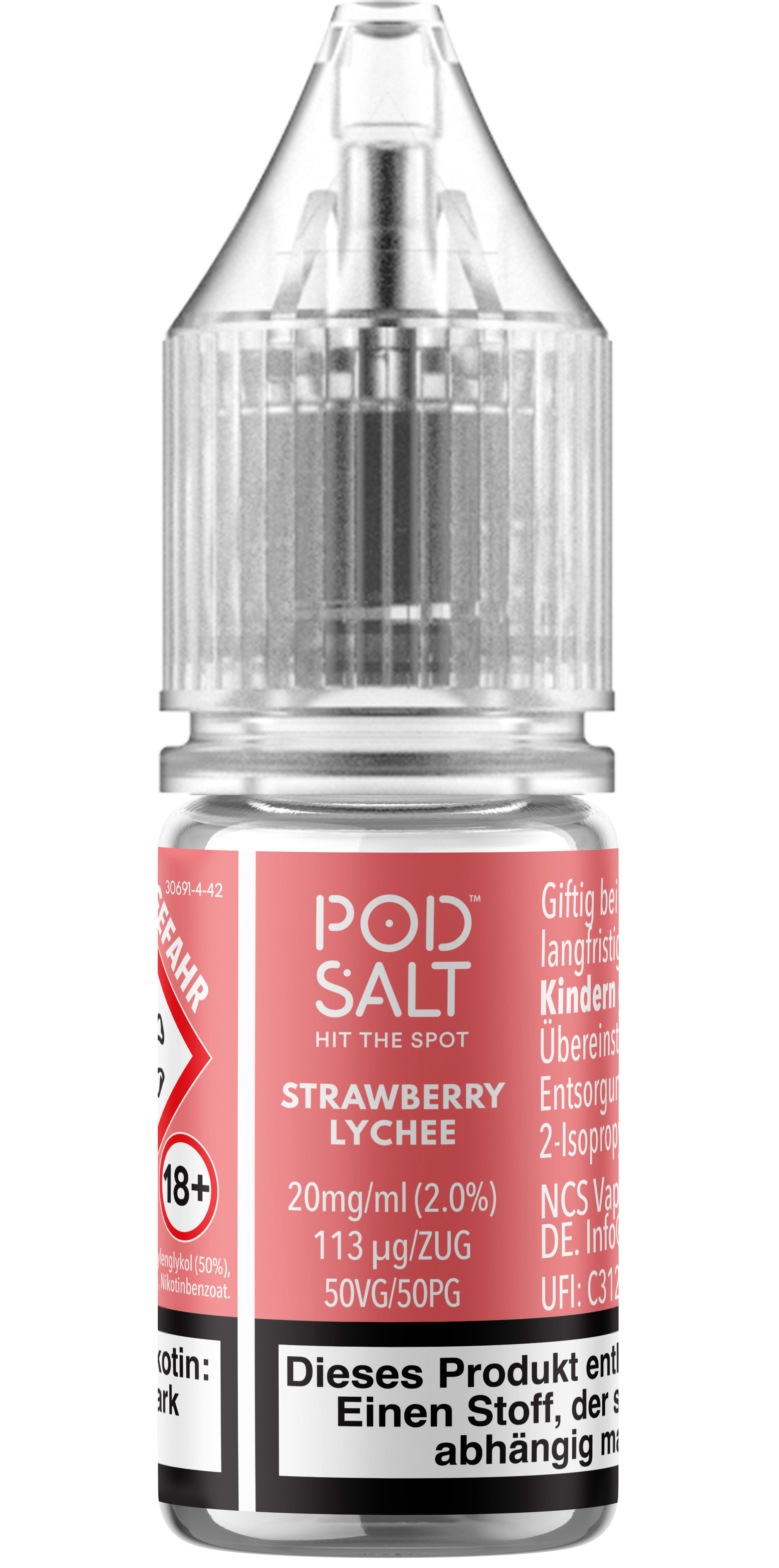 Pod Salt Xtra - Strawberry Lychee 10 ml