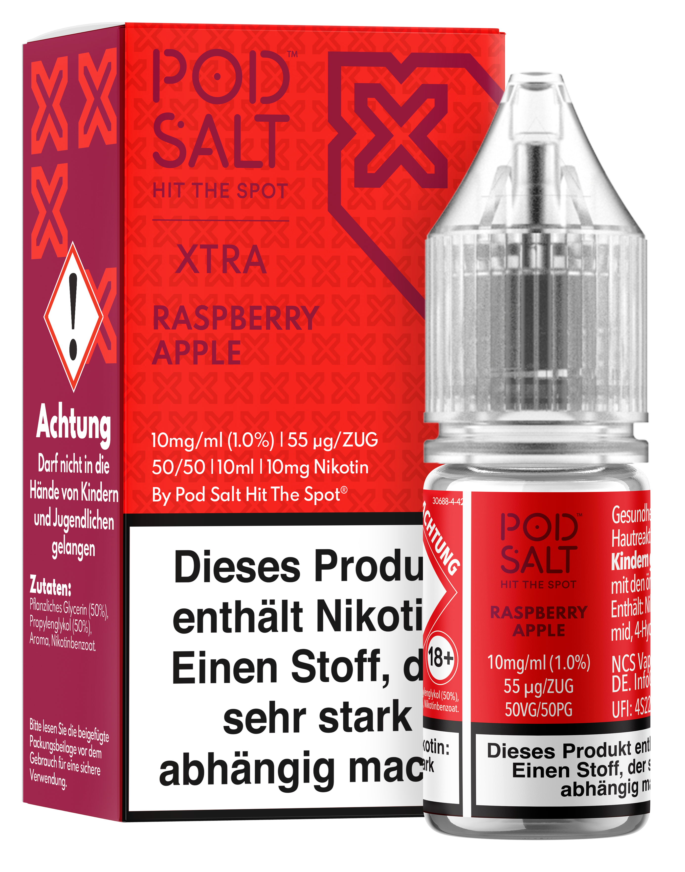 Pod Salt Xtra - Raspberry Apple 10 ml