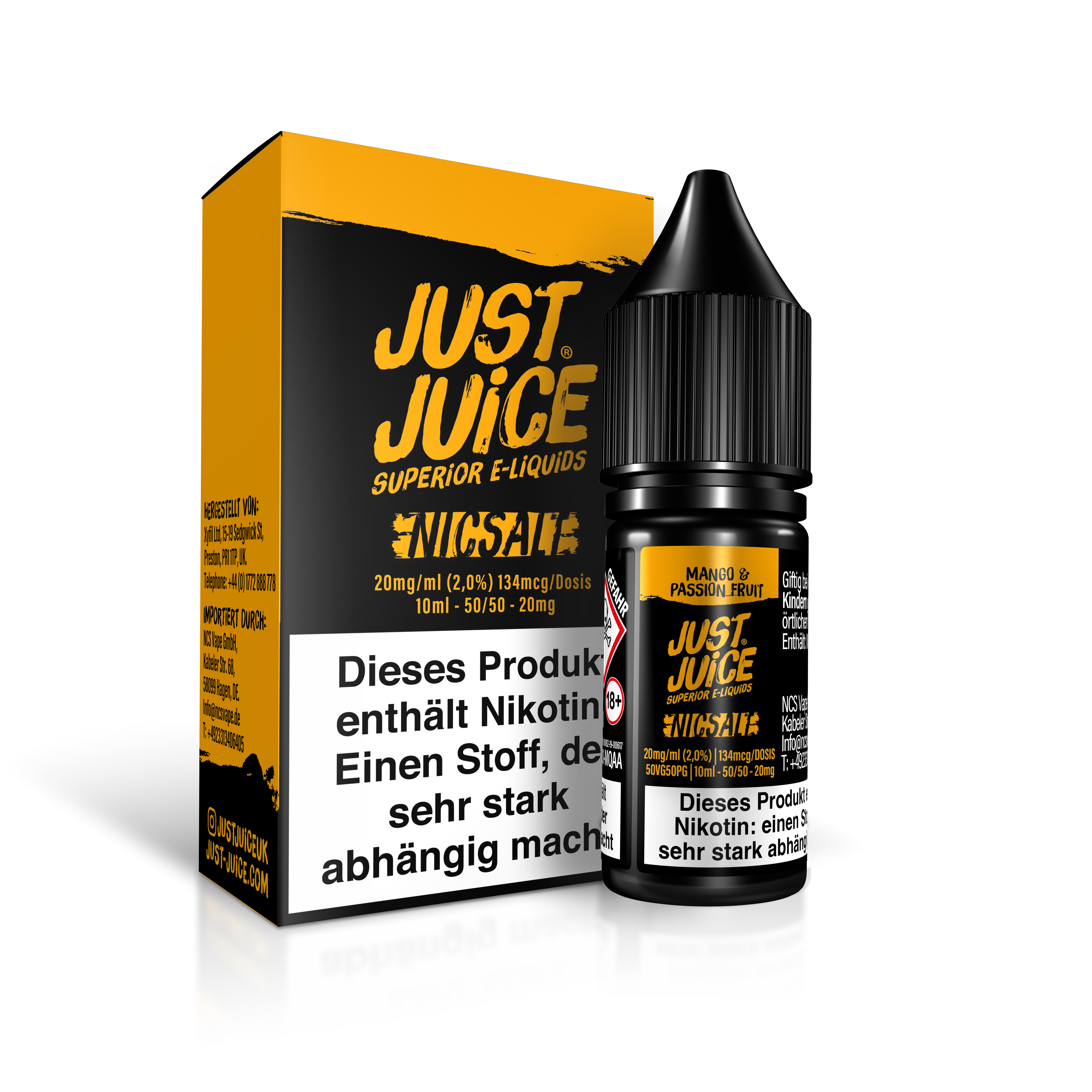 Just Juice - Mango & Passionfruit 10 ml