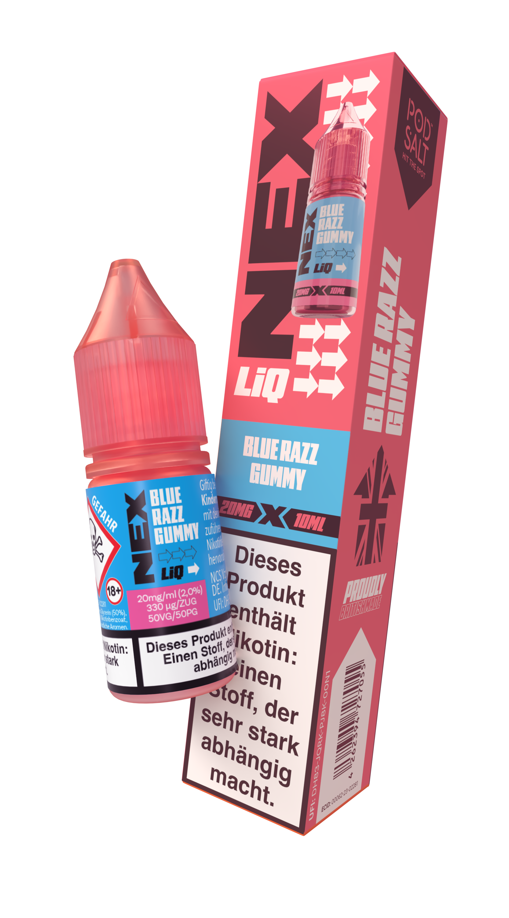 NexLiq - Blue Razz Gummy 10ml