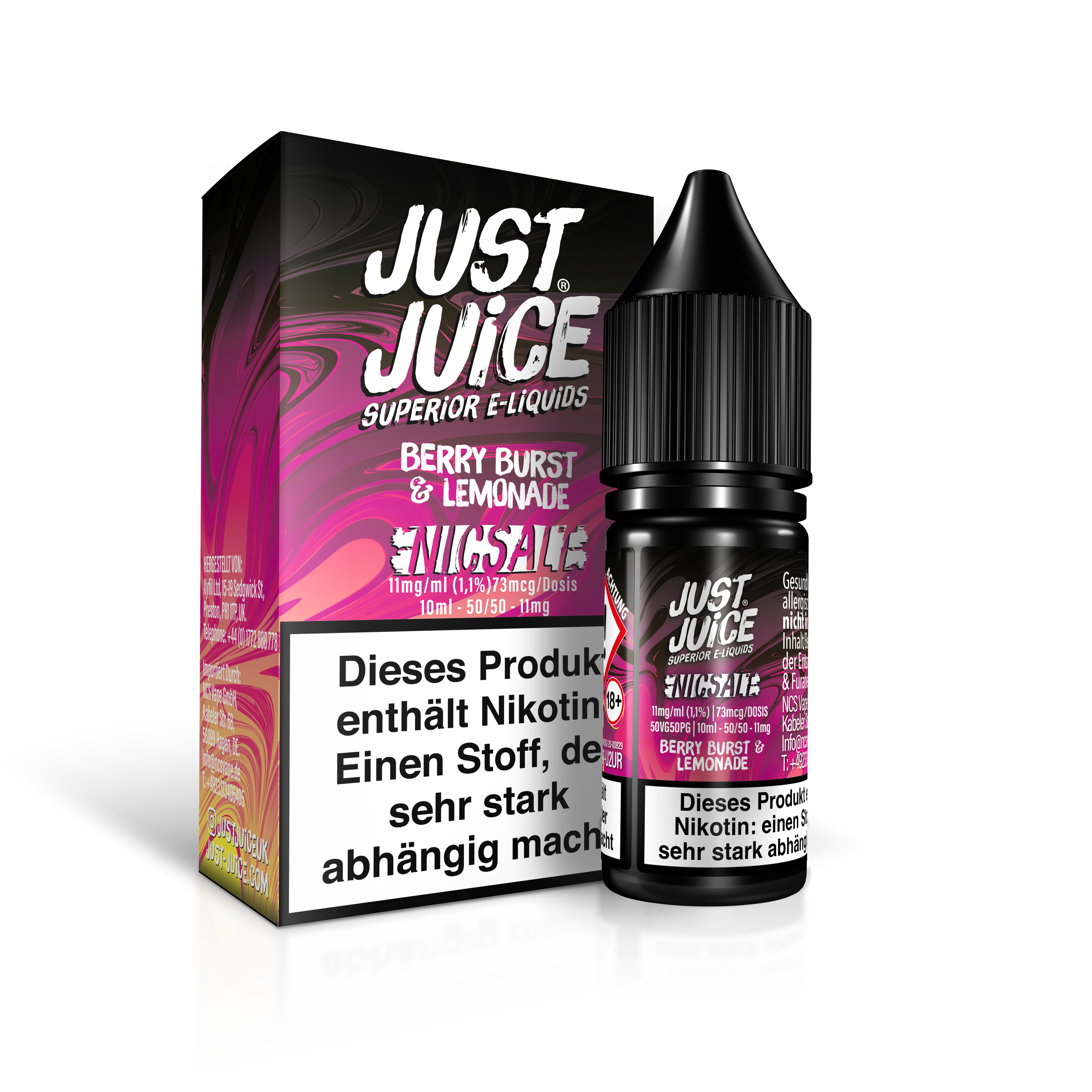 Just Juice - Fusion Berry Burst & Lemonade 10 ml