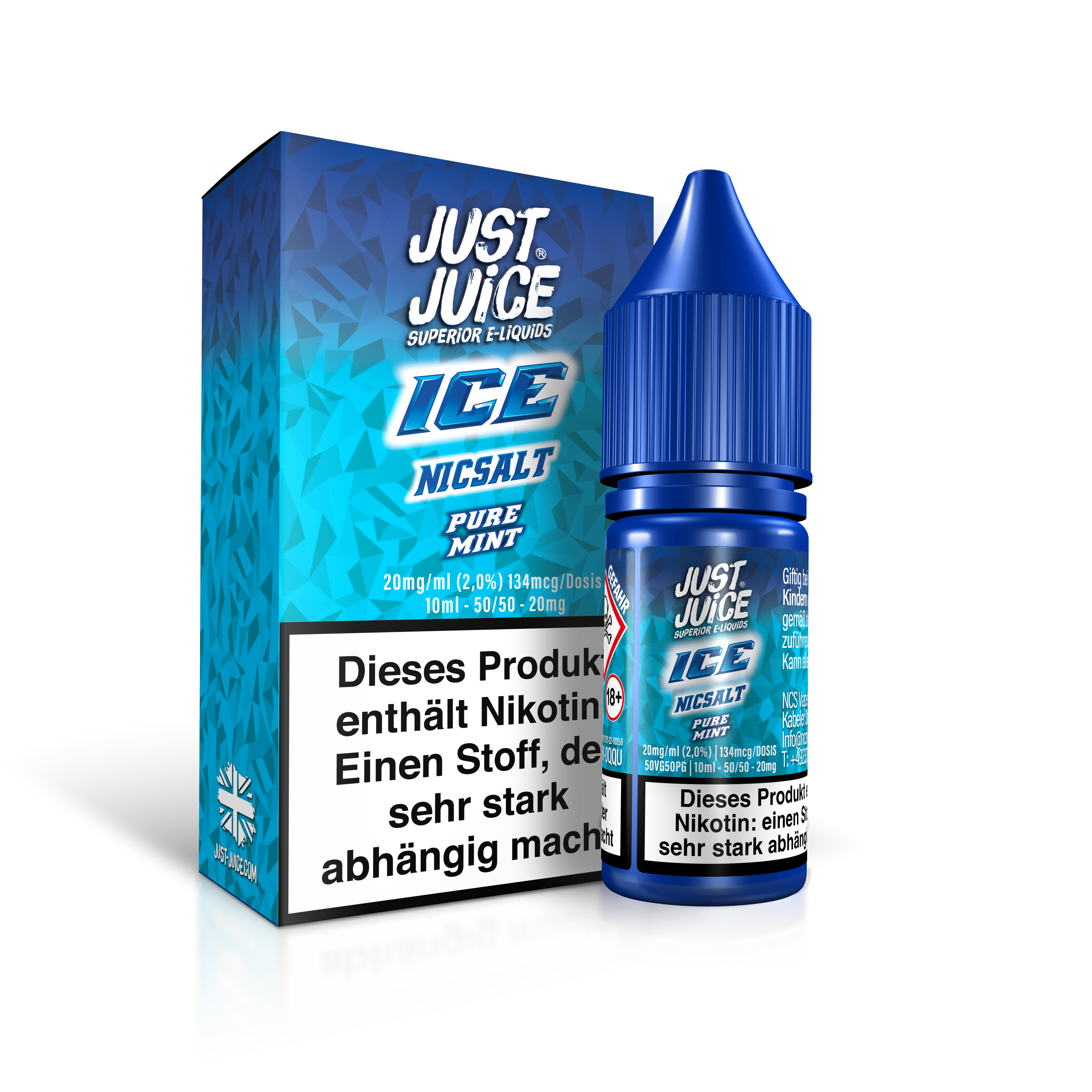 Pod Salt | Pure Mint Ice | 20 mg | NCS Vape GmbH Pod Salt | Pure Mint Ice | 20 mg | NCS Vape GmbH