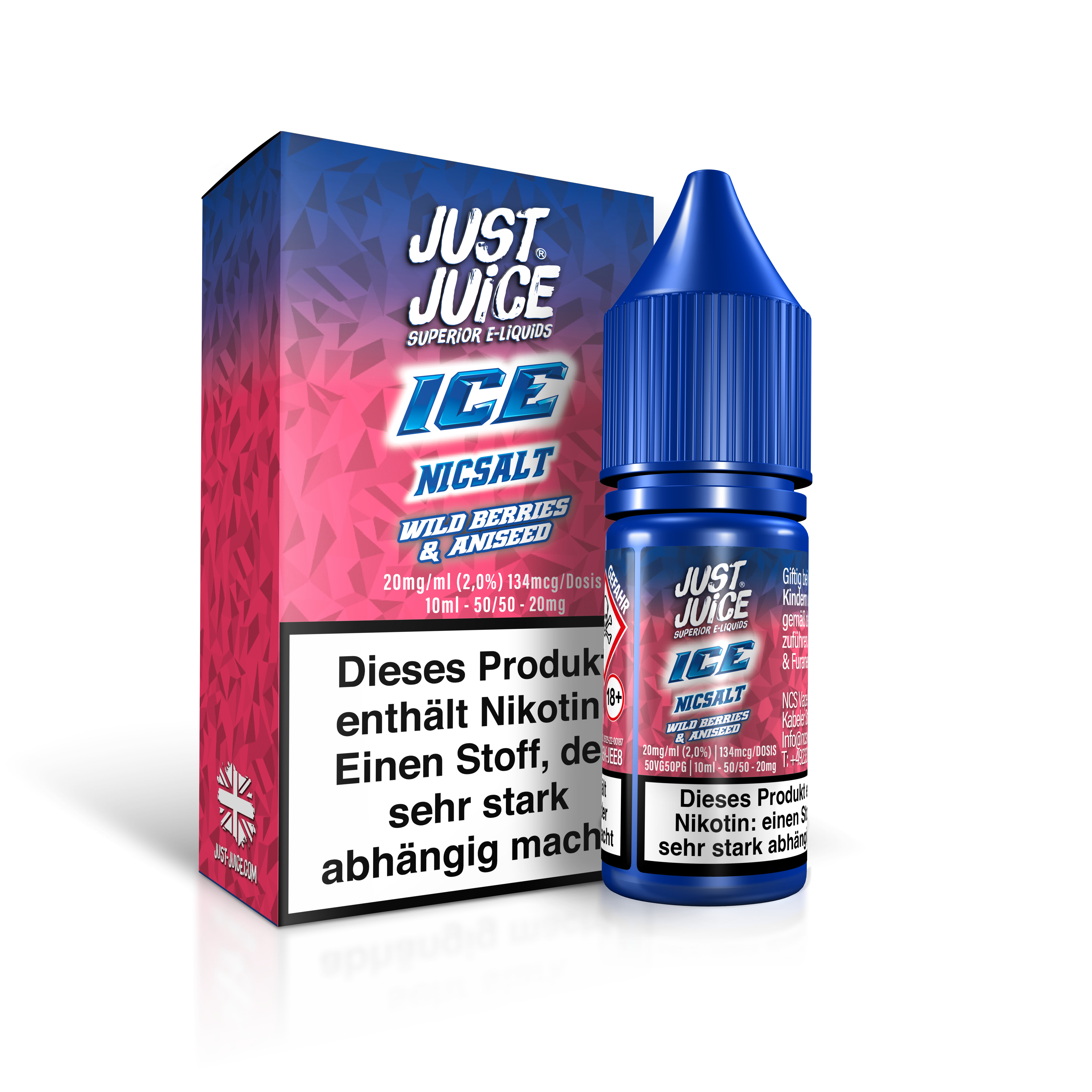 Pod Salt | Wild Berries & Aniseed Ice | 20 mg | NCS Vape GmbH Pod Salt | Wild Berries & Aniseed Ice | 20 mg | NCS Vape GmbH