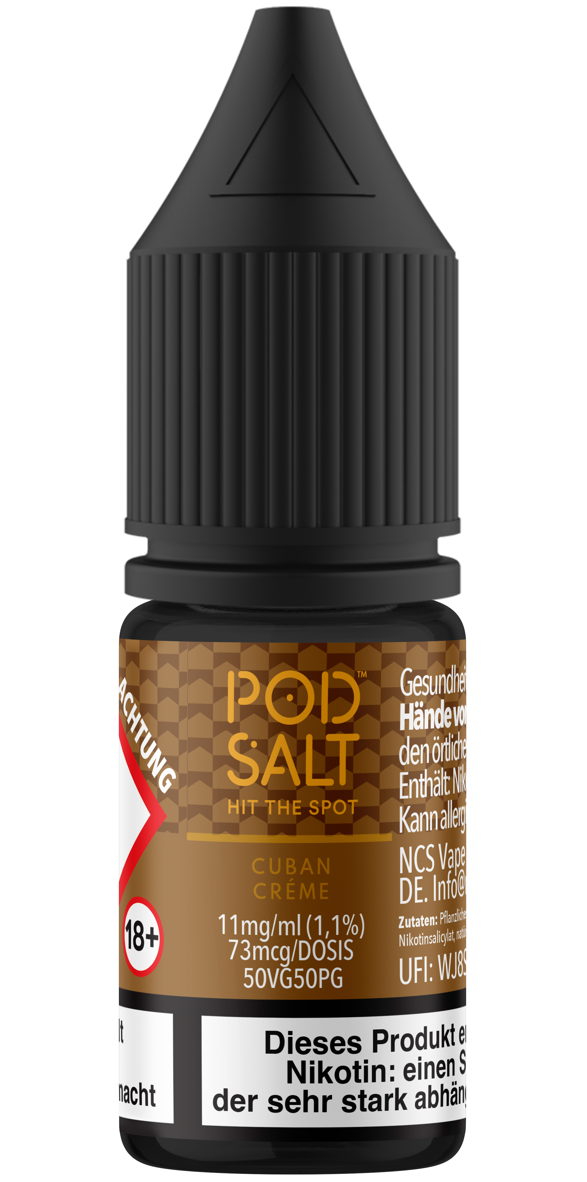 Pod Salt Origin - Cuban Creme 10 ml