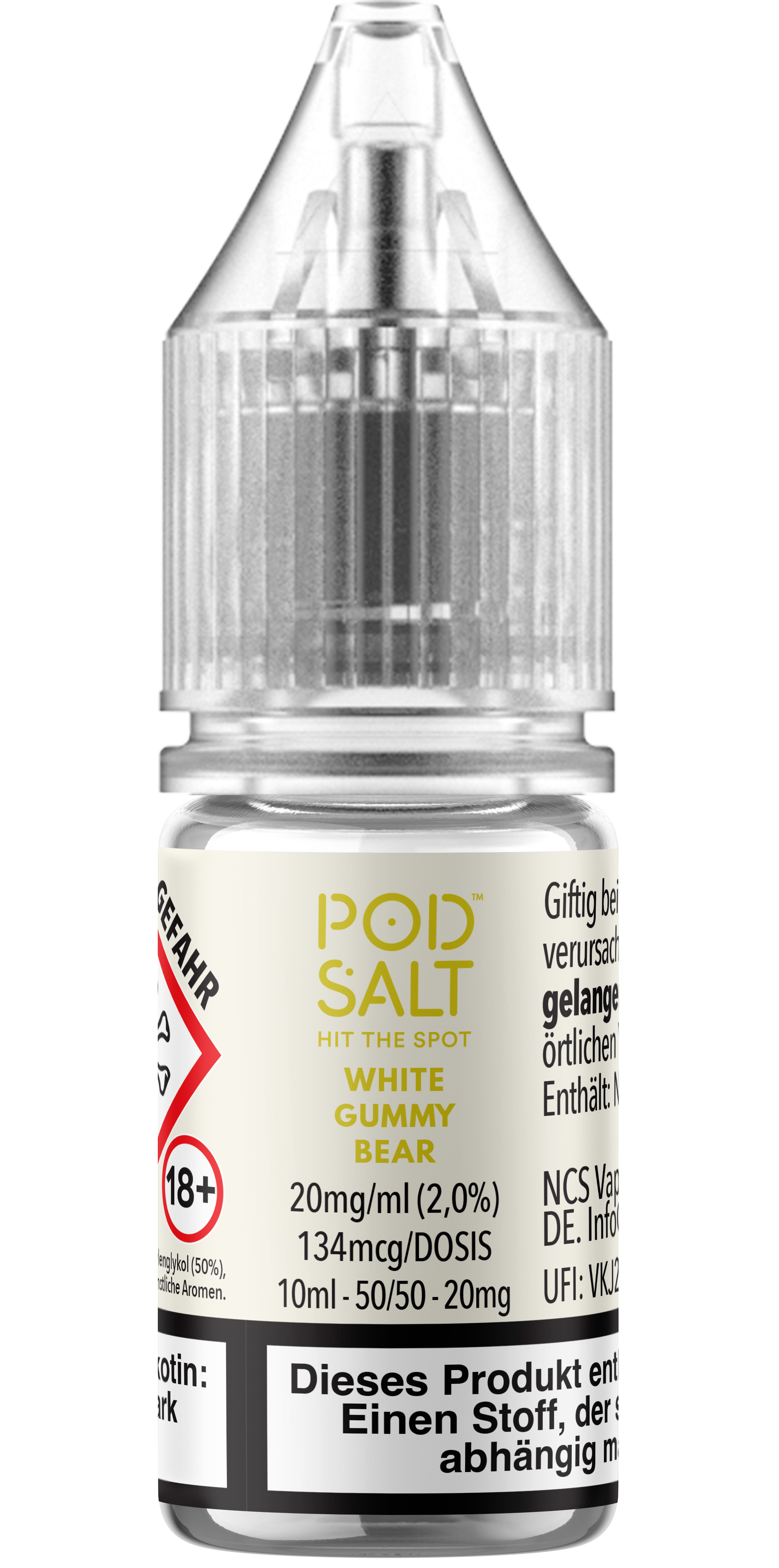 Pod Salt Xtra - White Gummy Bear 10 ml