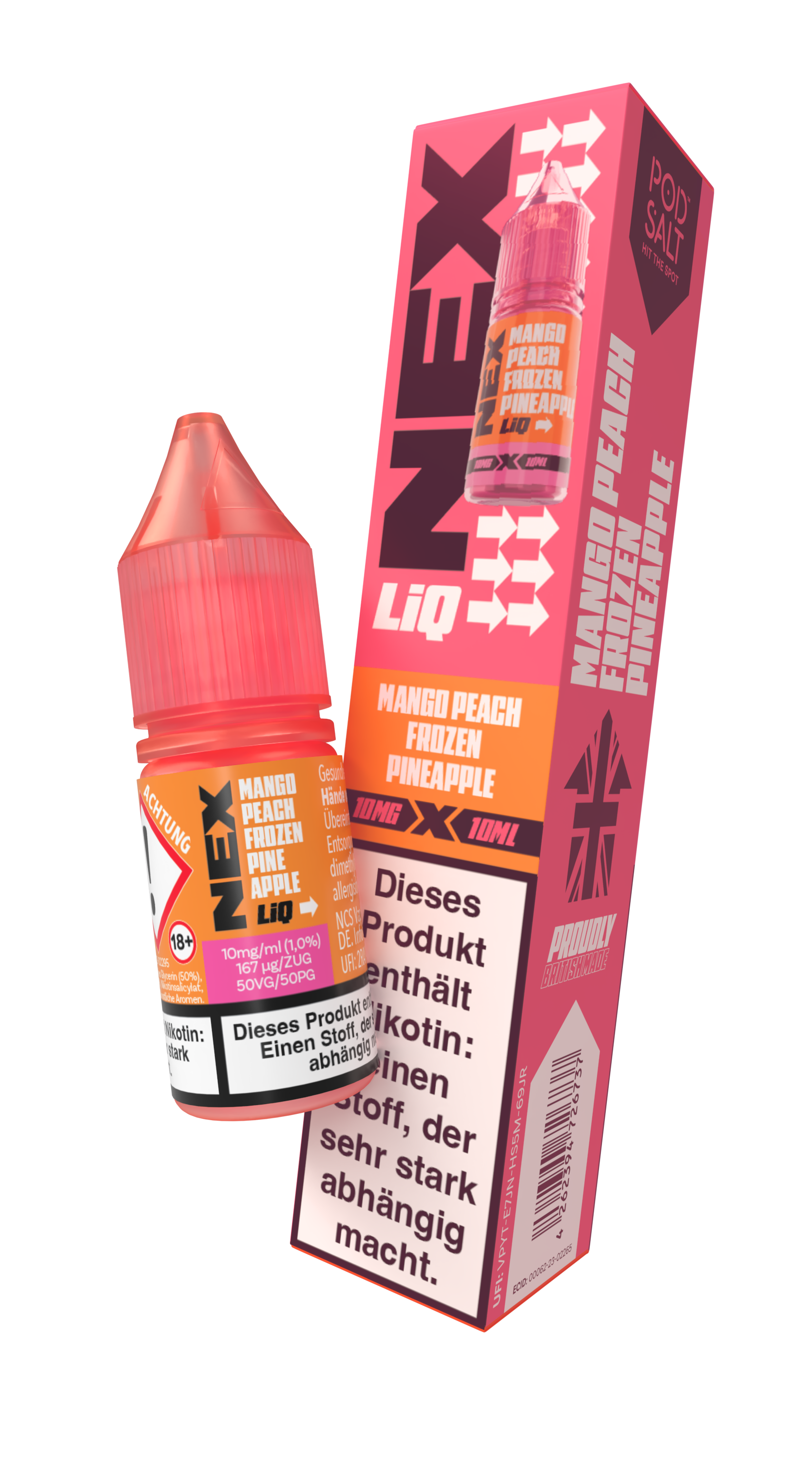 NexLiq - Mango Peach Frozen Pineapple 10ml