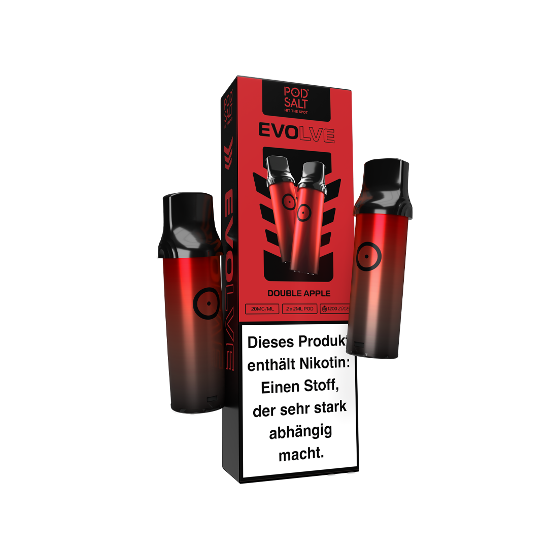 Pod Salt Evolve - Double Apple  2x2ml Pod - 20mg/ml Pod Salt Evolve - Double Apple  2x2ml Pod - 20mg/ml