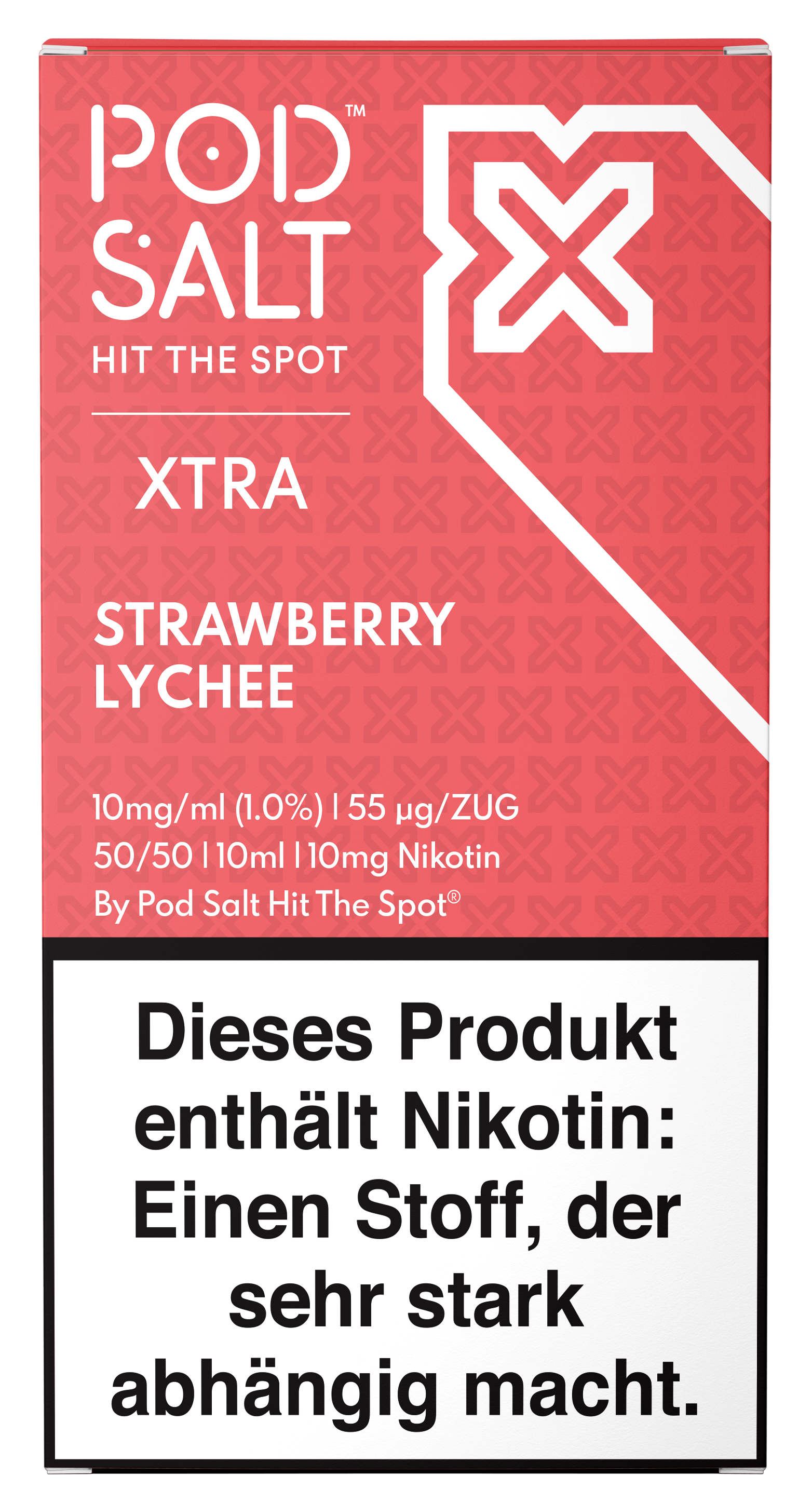Pod Salt Xtra - Strawberry Lychee 10 ml