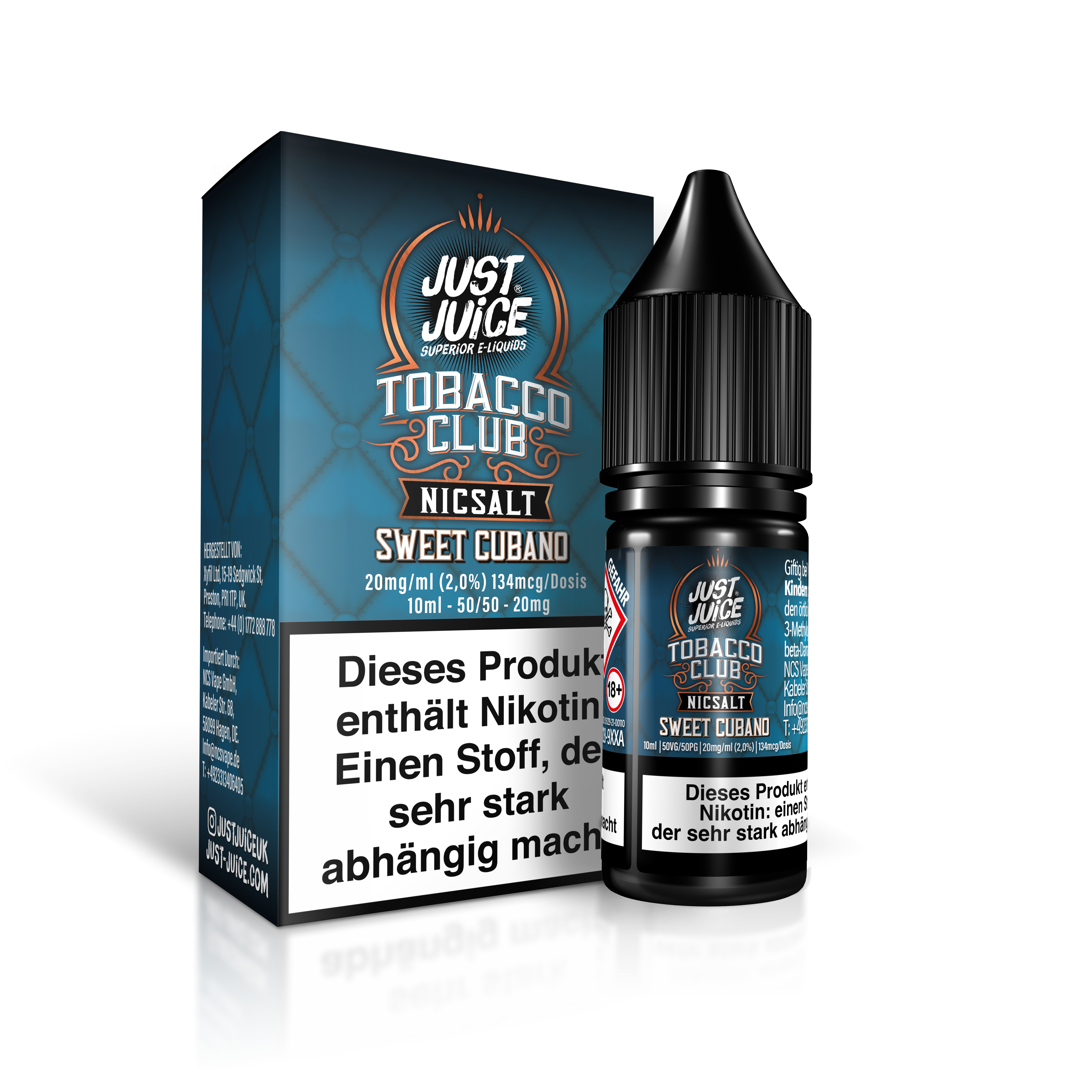 Pod Salt | Sweet Cubano Tobacco | 20 mg | NCS Vape GmbH Pod Salt | Sweet Cubano Tobacco | 20 mg | NCS Vape GmbH