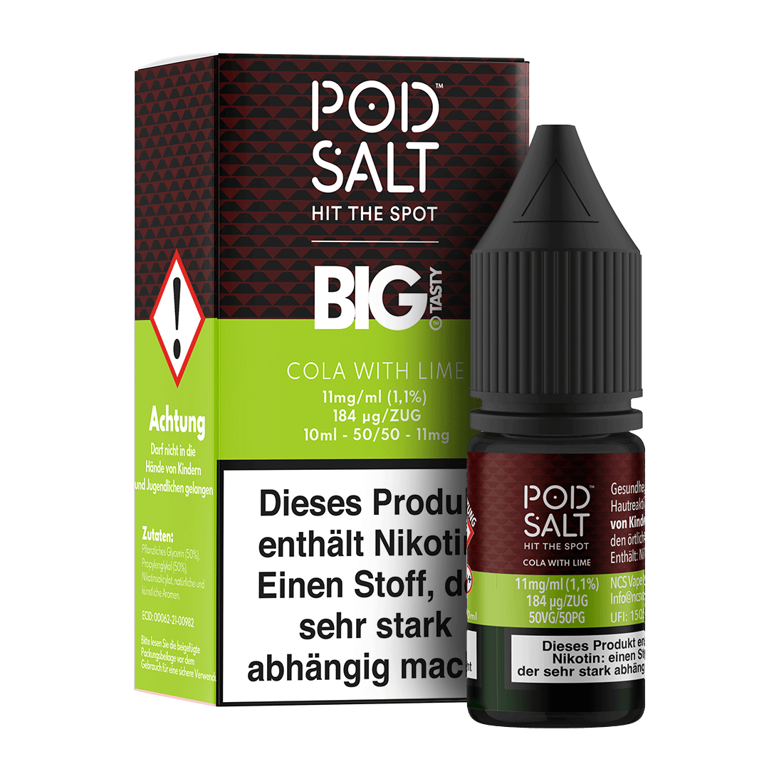 Pod Salt Fusion - Cola with Lime 10 ml