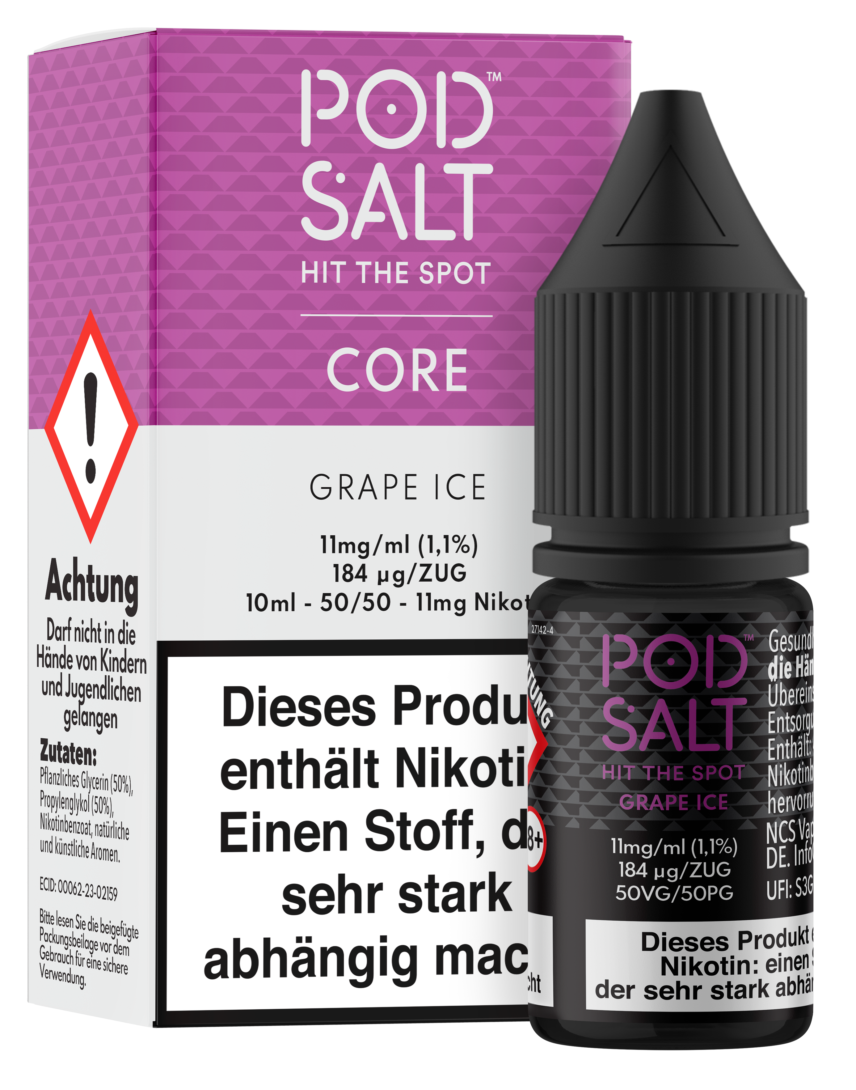 Pod Salt - Grape Ice 10 ml