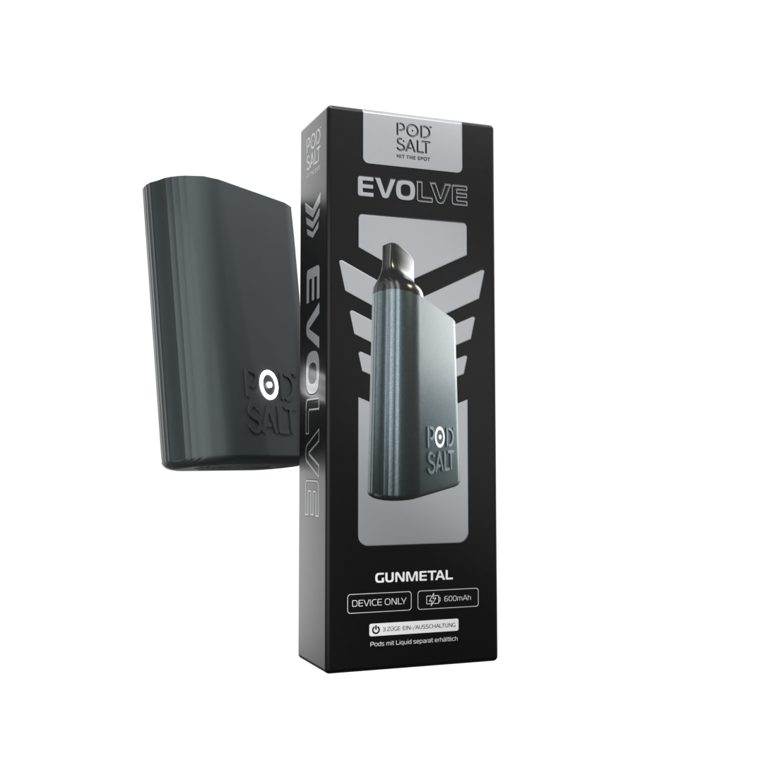 Pod Salt Evolve Box Gunmetal Pod Salt Evolve Box Gunmetal