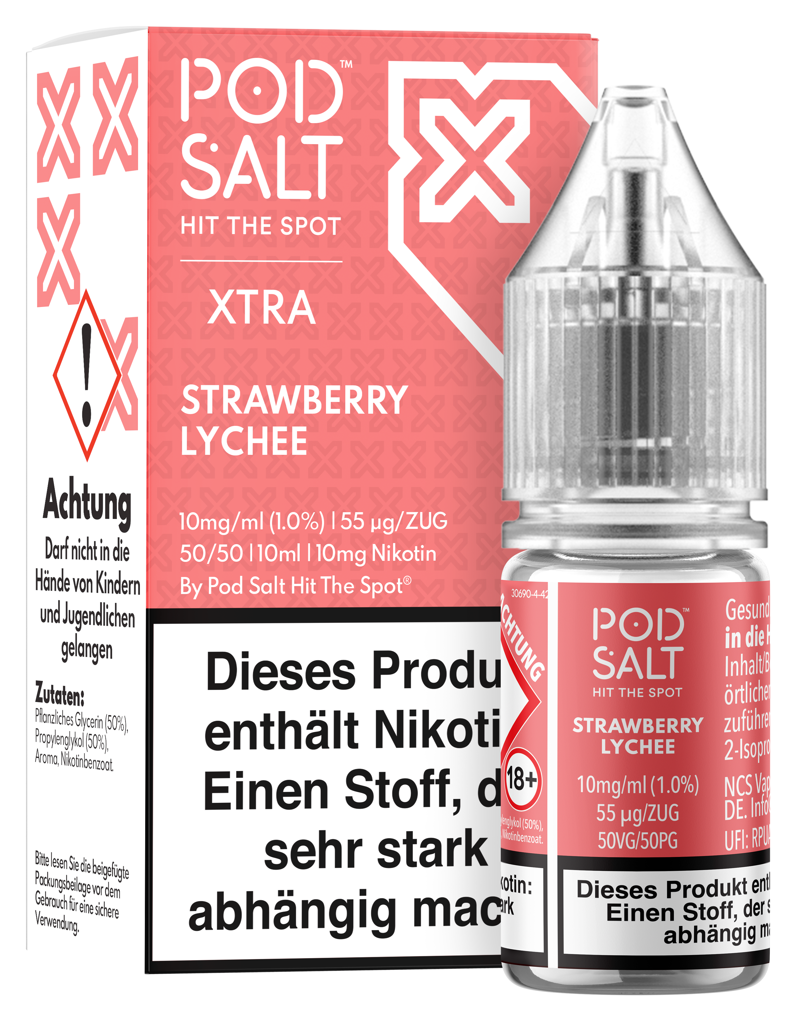 Pod Salt Xtra - Strawberry Lychee 10 ml