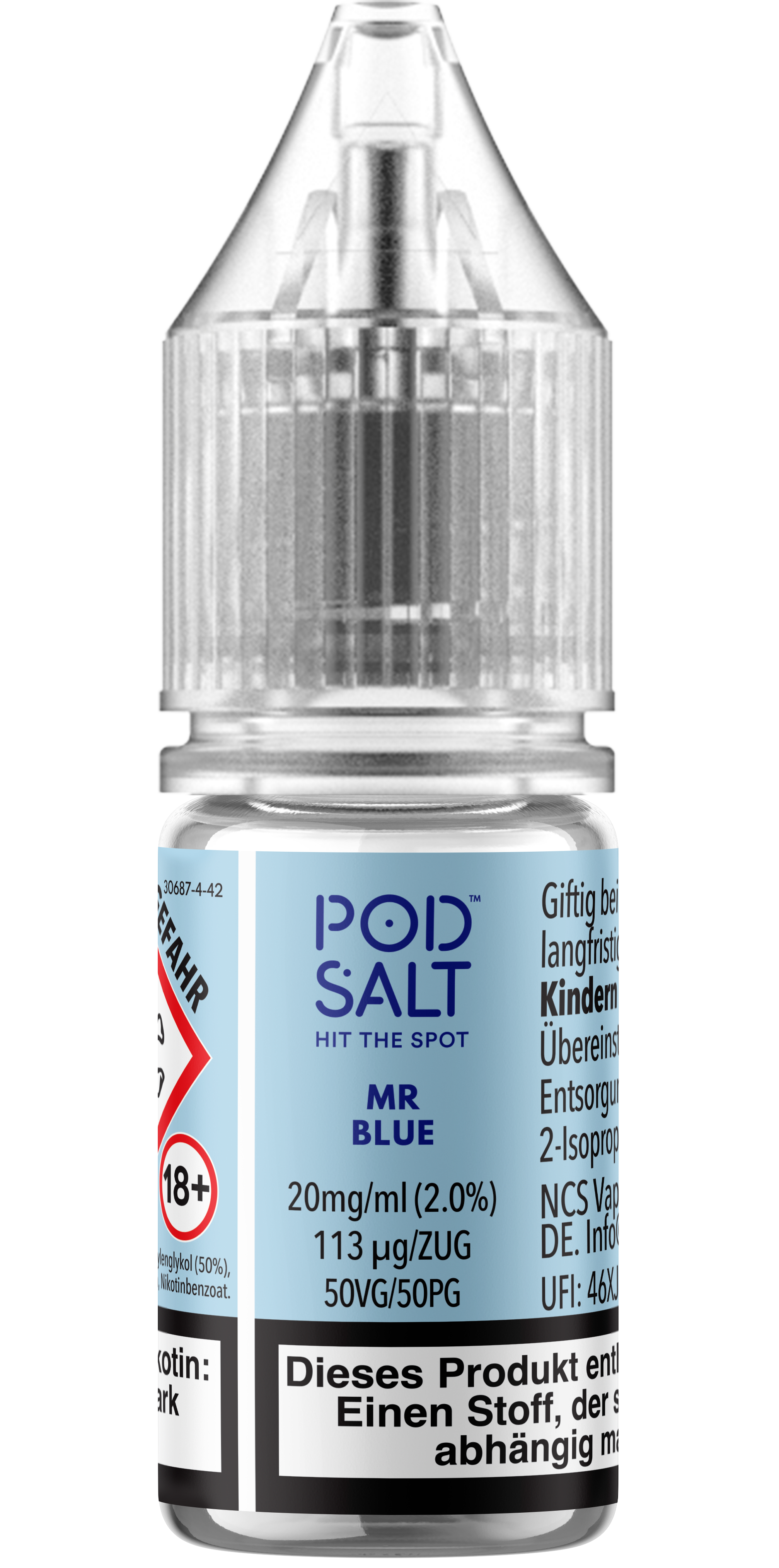 Pod Salt Xtra - Mr Blue 10 ml