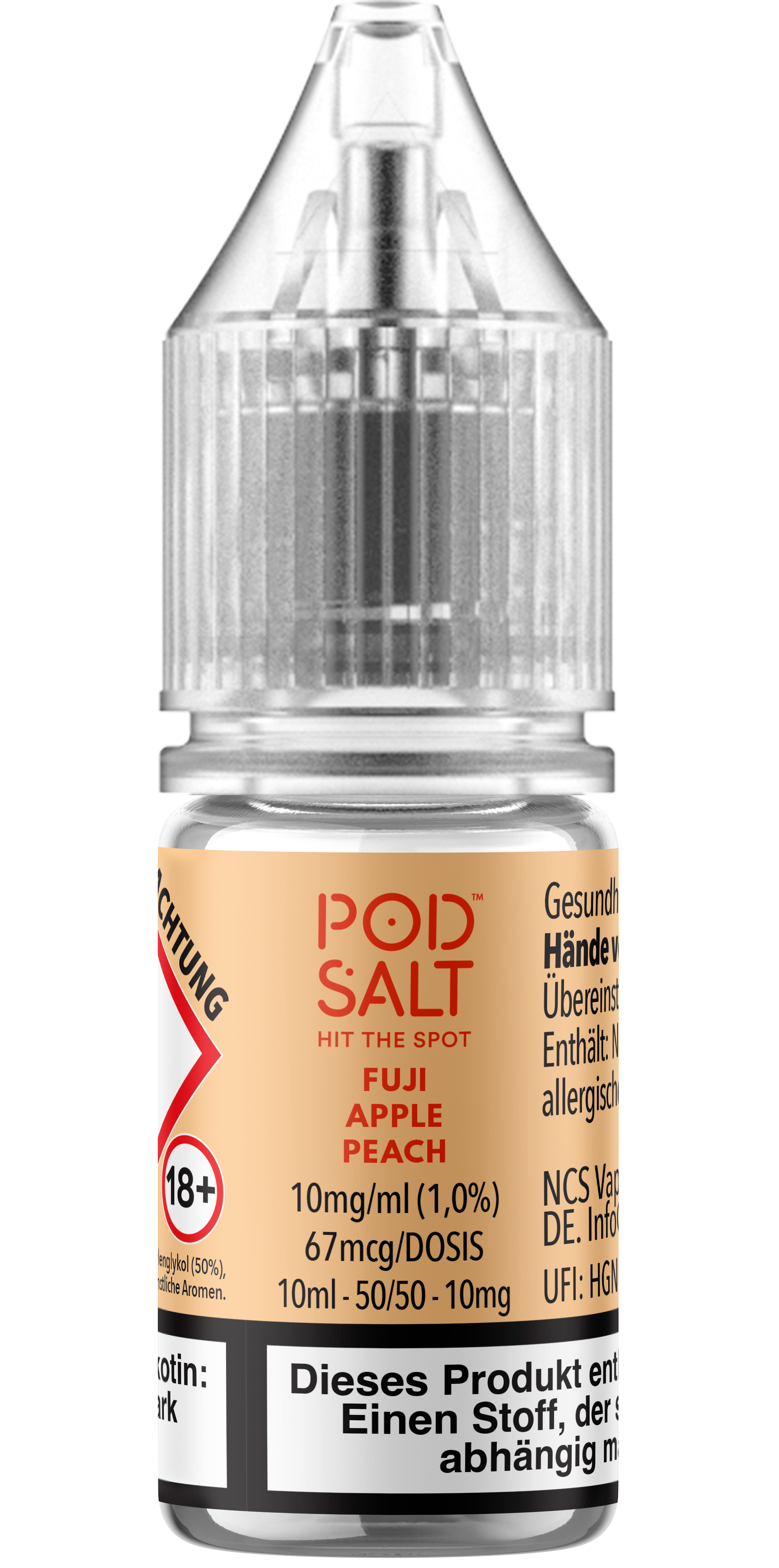 Pod Salt Xtra - Fuji Apple Peach 10 ml