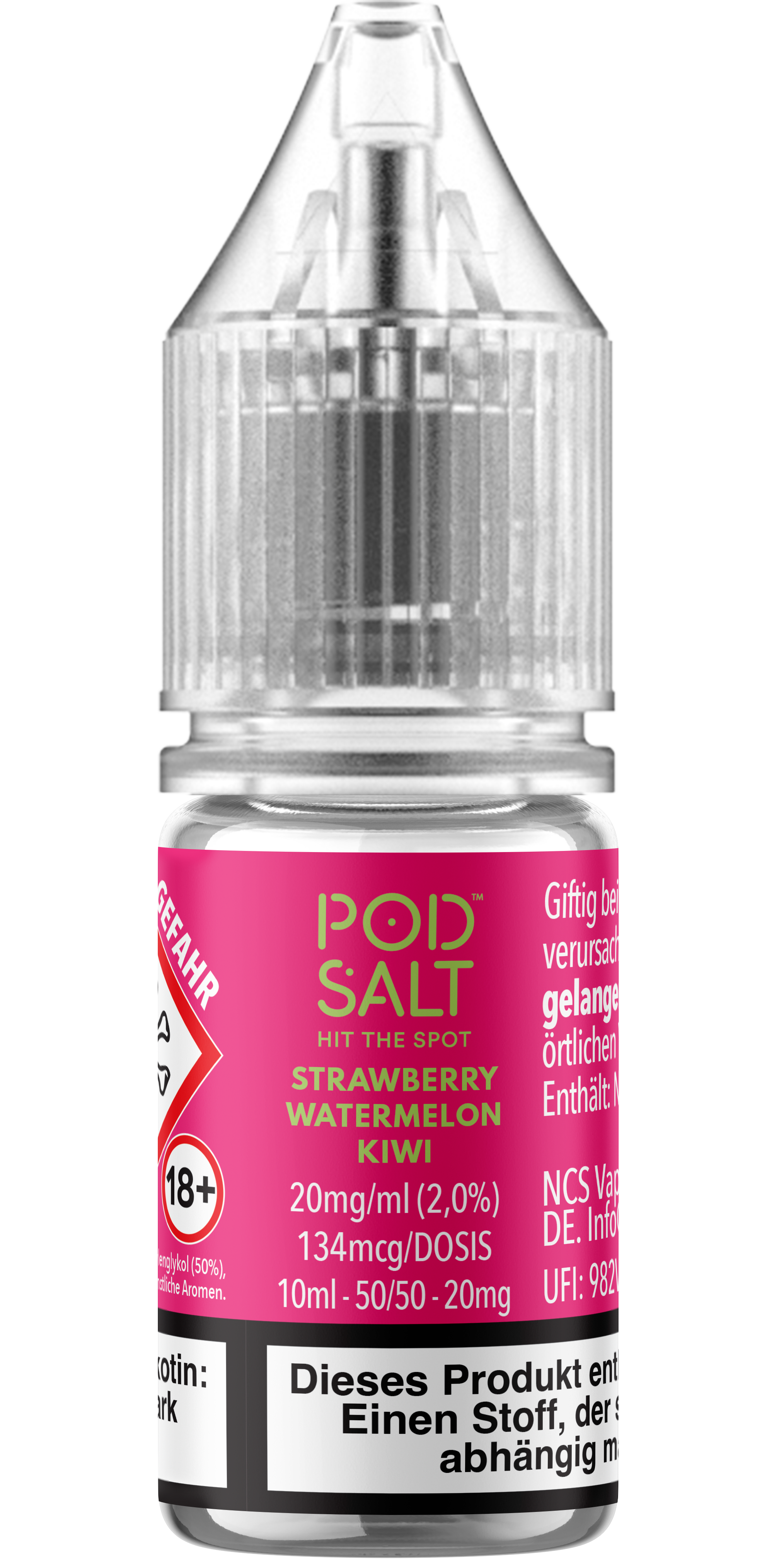 Pod Salt Xtra - Strawberry Watermelon Kiwi 10 ml