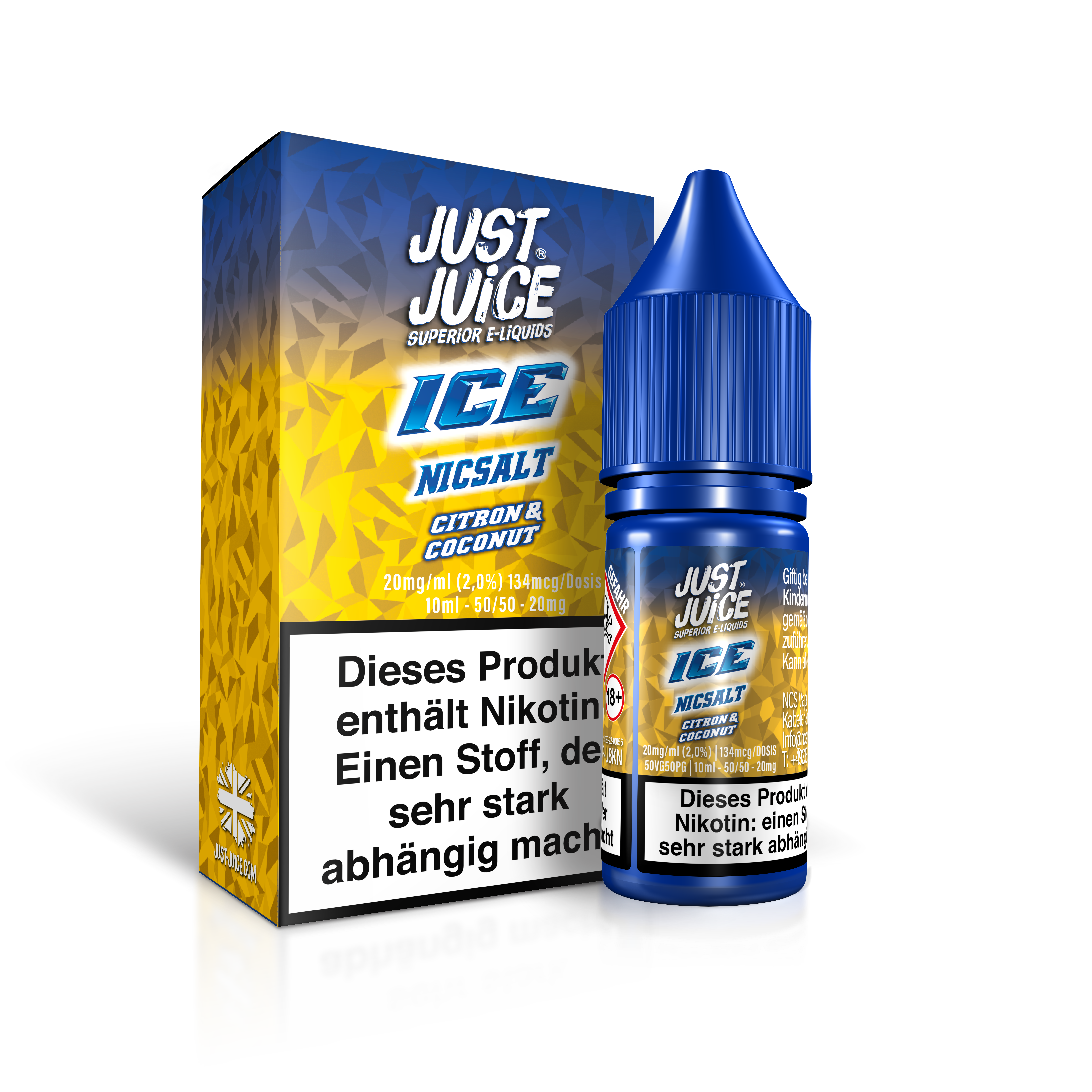 Pod Salt | Citron & Coconut Ice | 20 mg | NCS Vape GmbH Pod Salt | Citron & Coconut Ice | 20 mg | NCS Vape GmbH