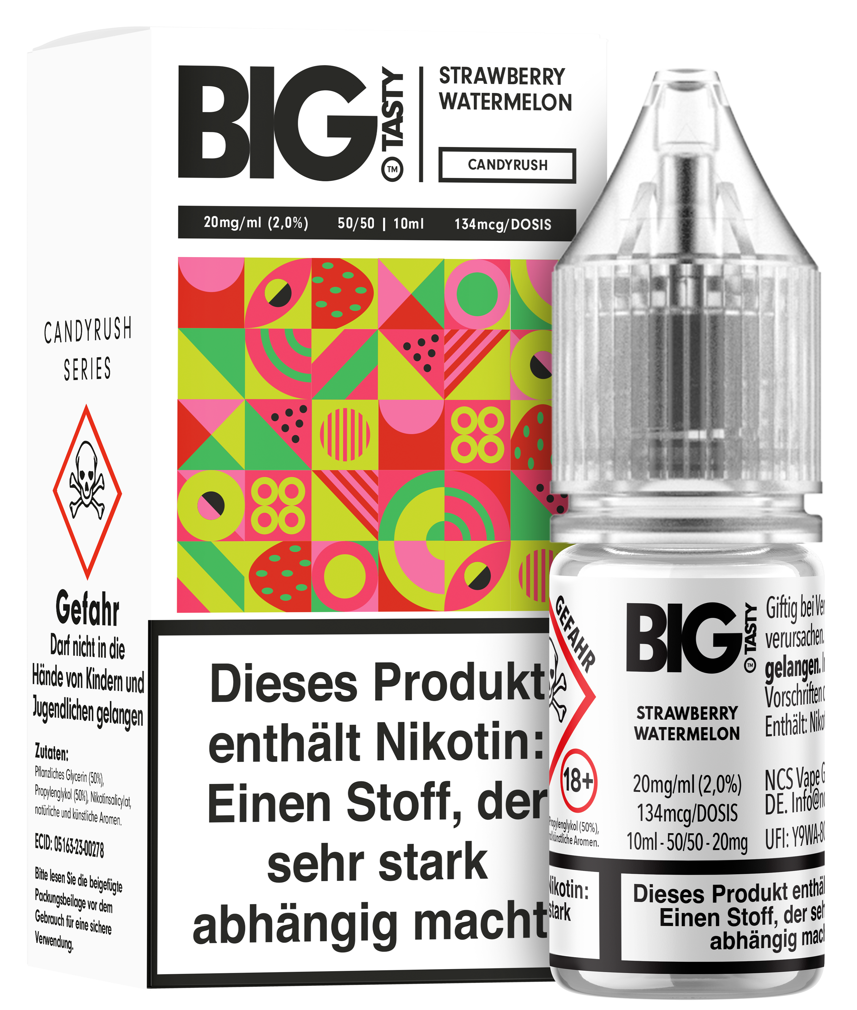 Big Tasty - Strawberry Watermelon 10 ml