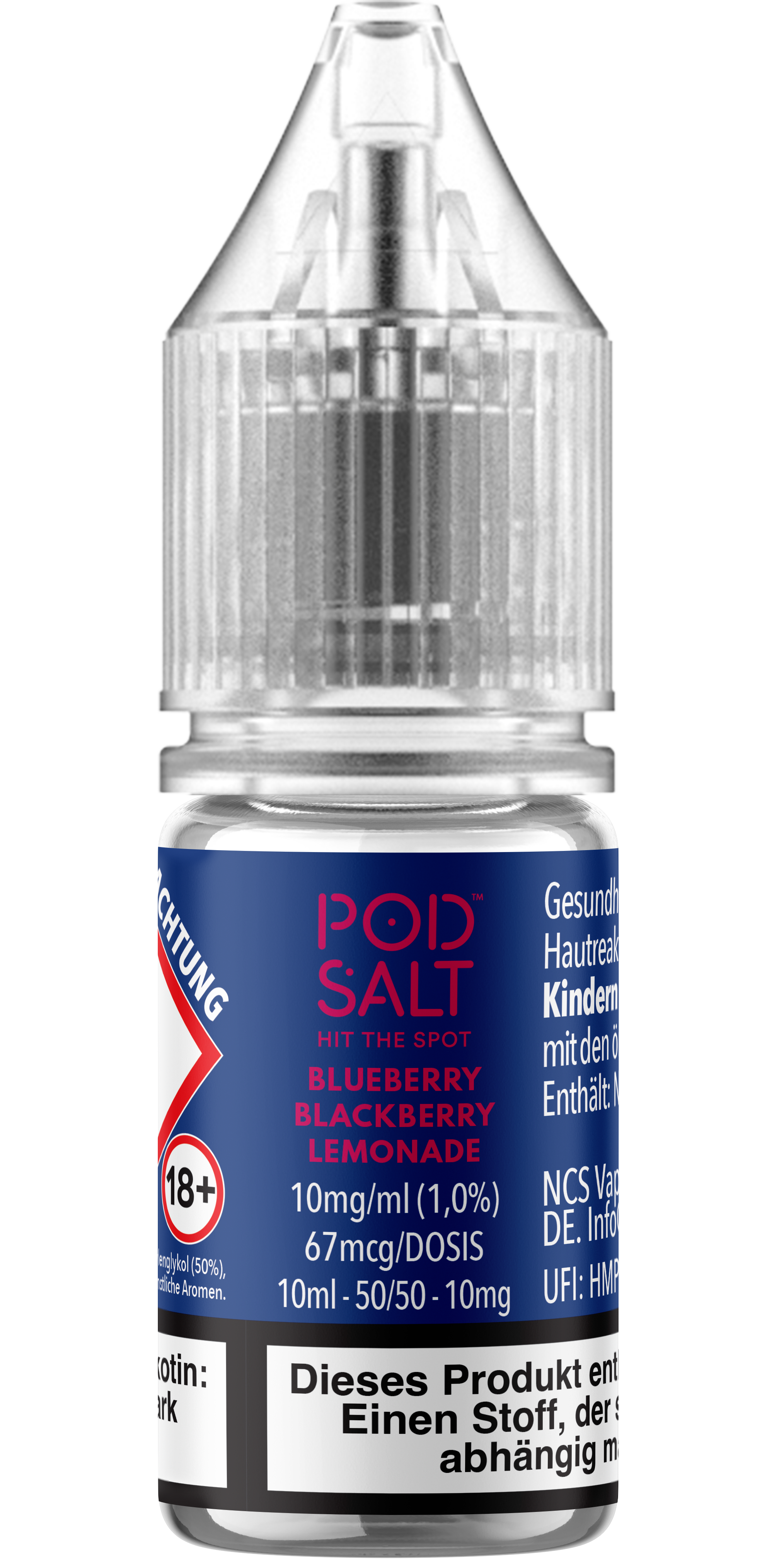 Pod Salt Xtra - Blueberry Blackberry Lemonade 10 ml