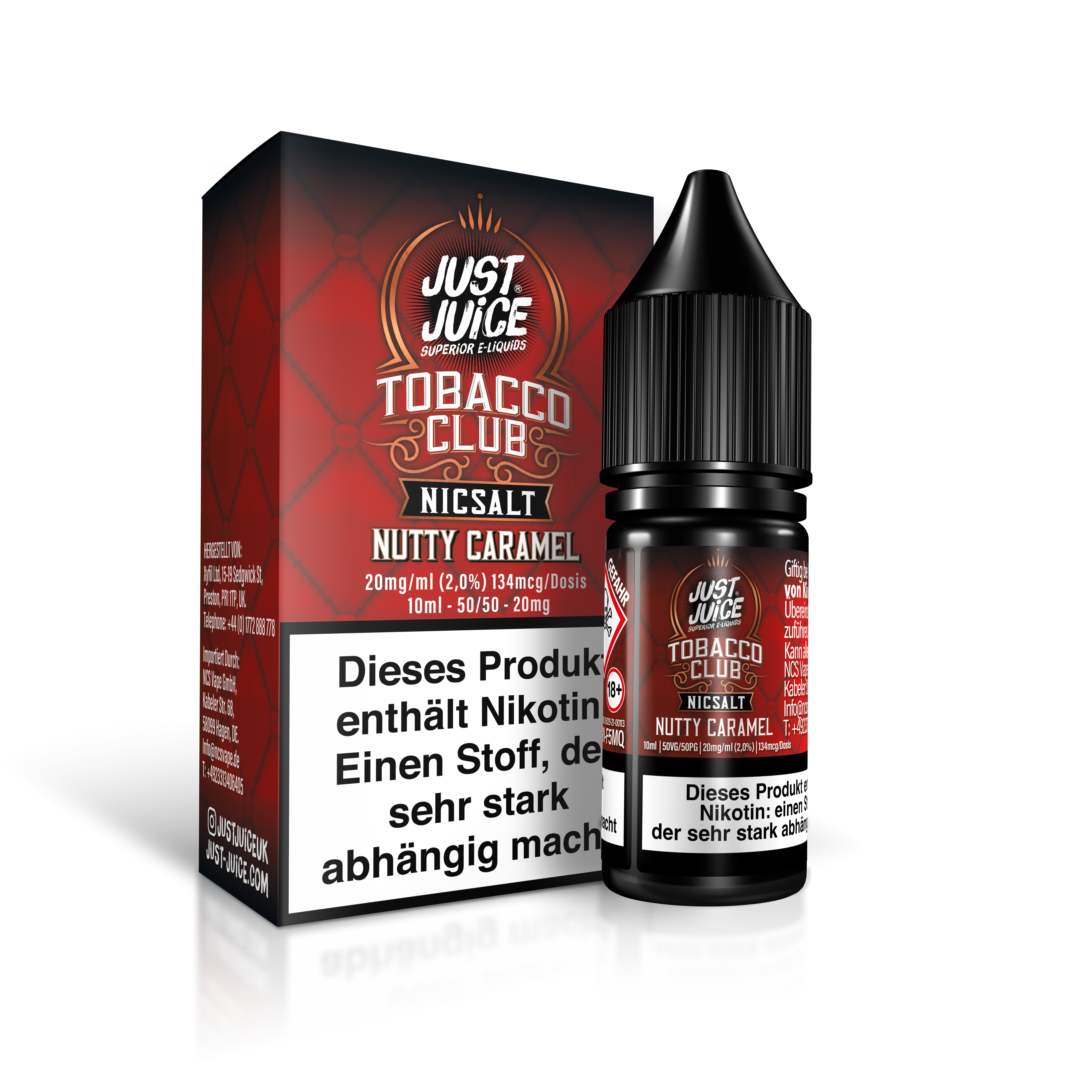 Pod Salt | Nutty Caramel Tobacco | 20 mg | NCS Vape GmbH Pod Salt | Nutty Caramel Tobacco | 20 mg | NCS Vape GmbH