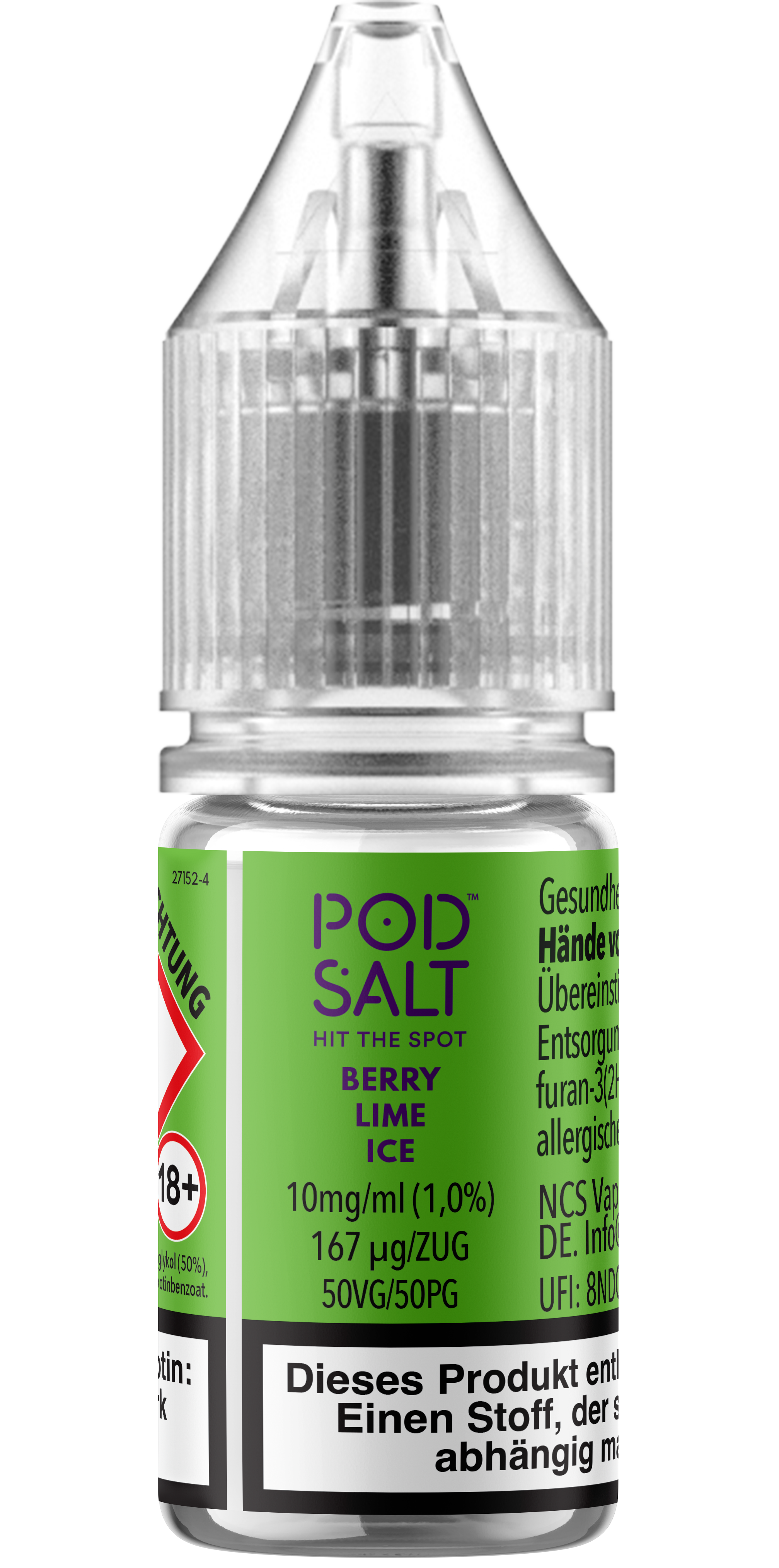 Pod Salt Xtra - Berry Lime Ice 10 ml