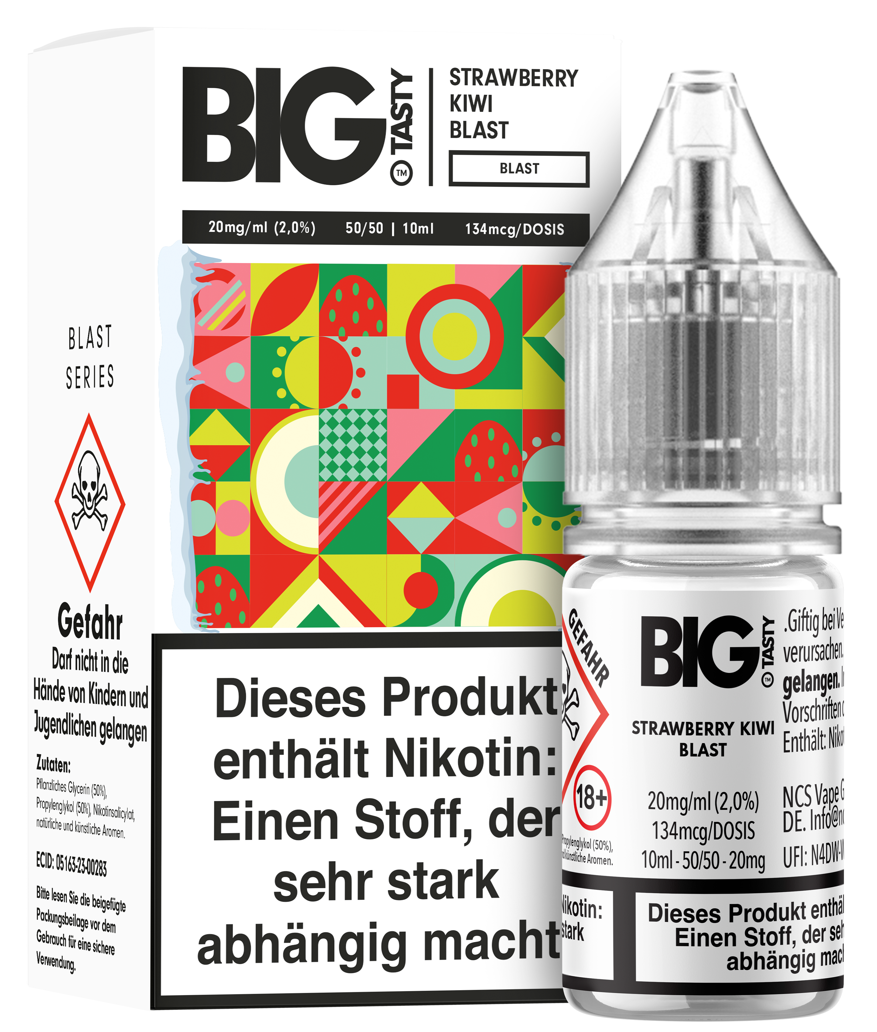 Big Tasty - Strawberry Kiwi Blast 10 ml