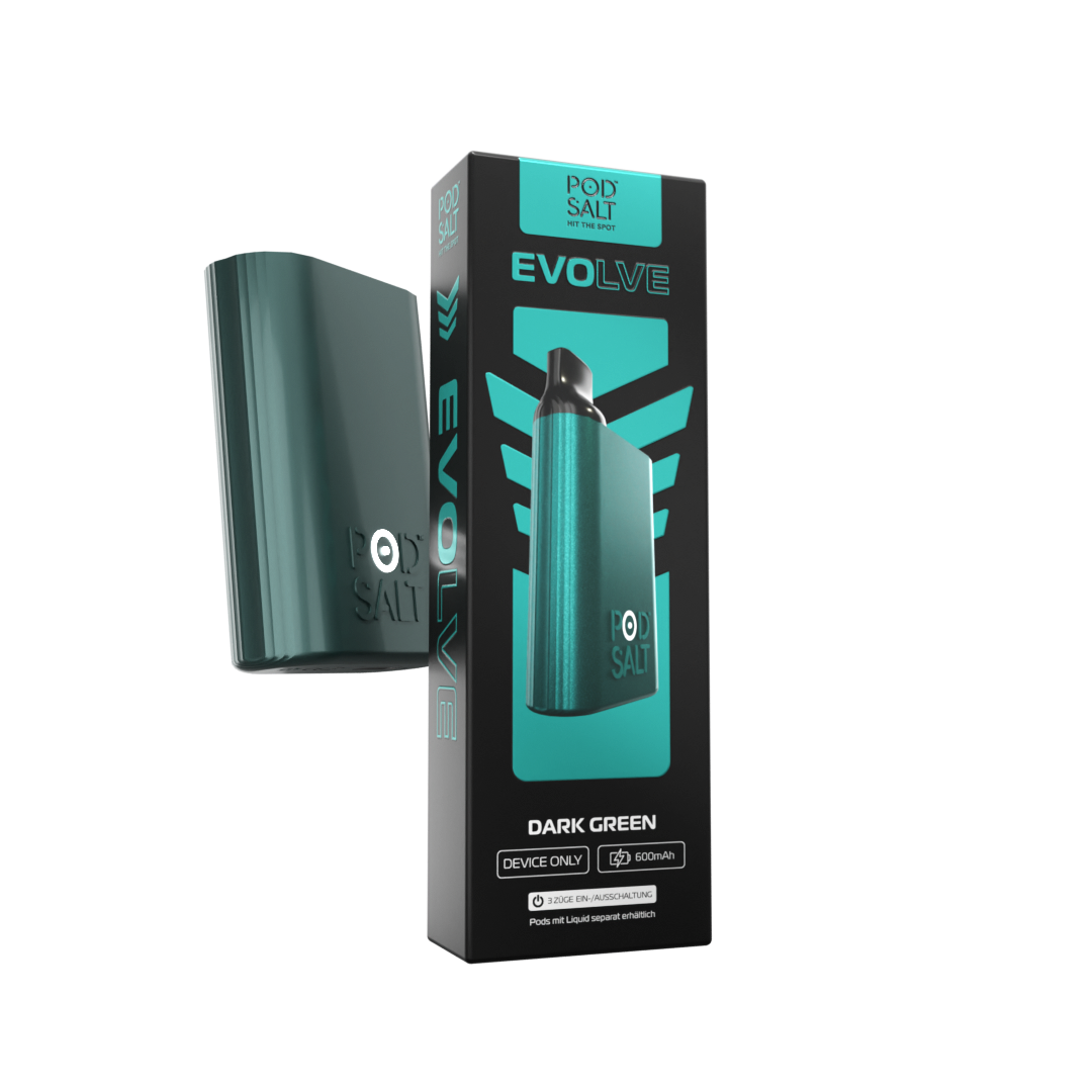 Pod Salt Evolve Box Dark Green Pod Salt Evolve Box Dark Green