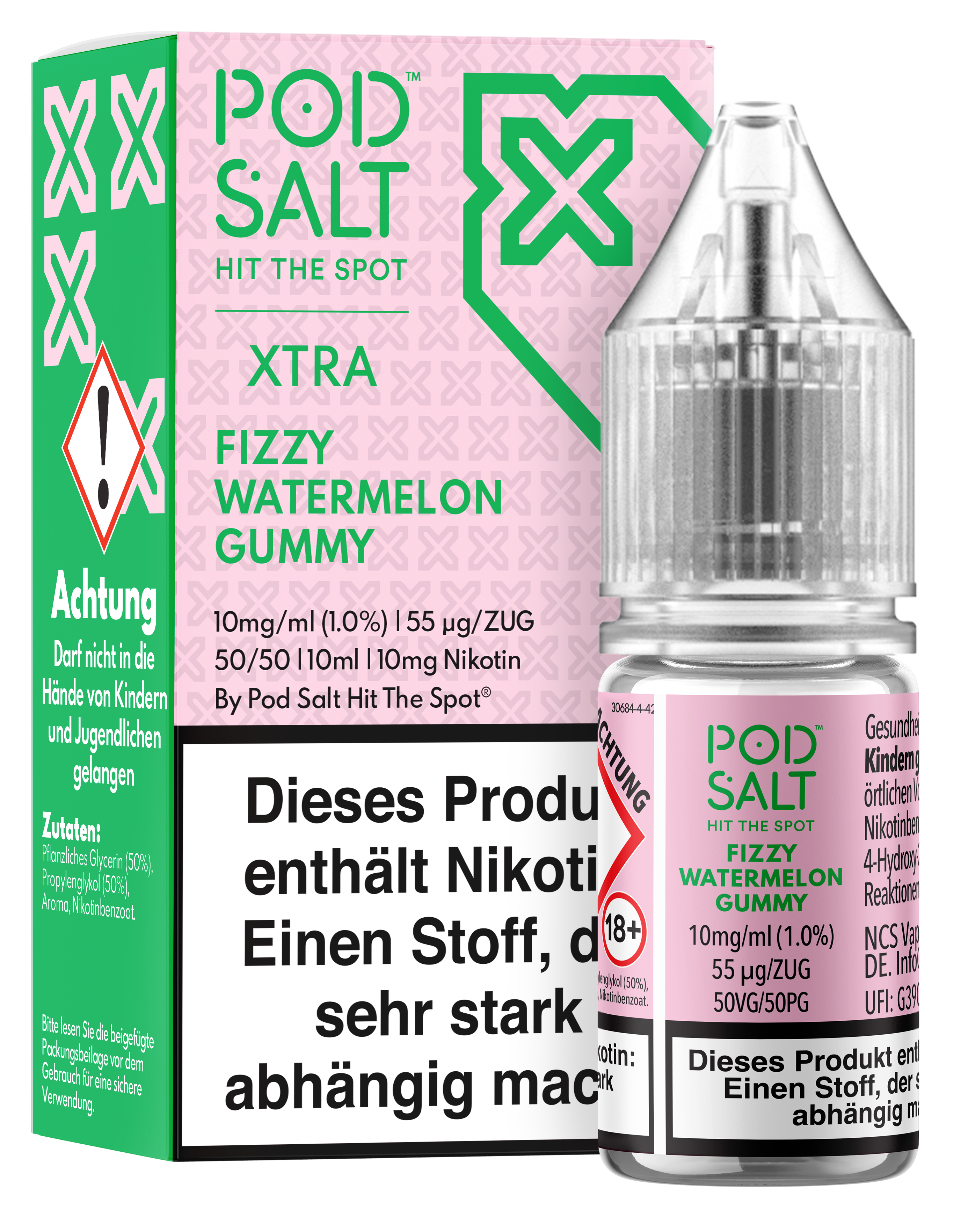 Pod Salt Xtra - Fizzy Watermelon Gummy 10 ml