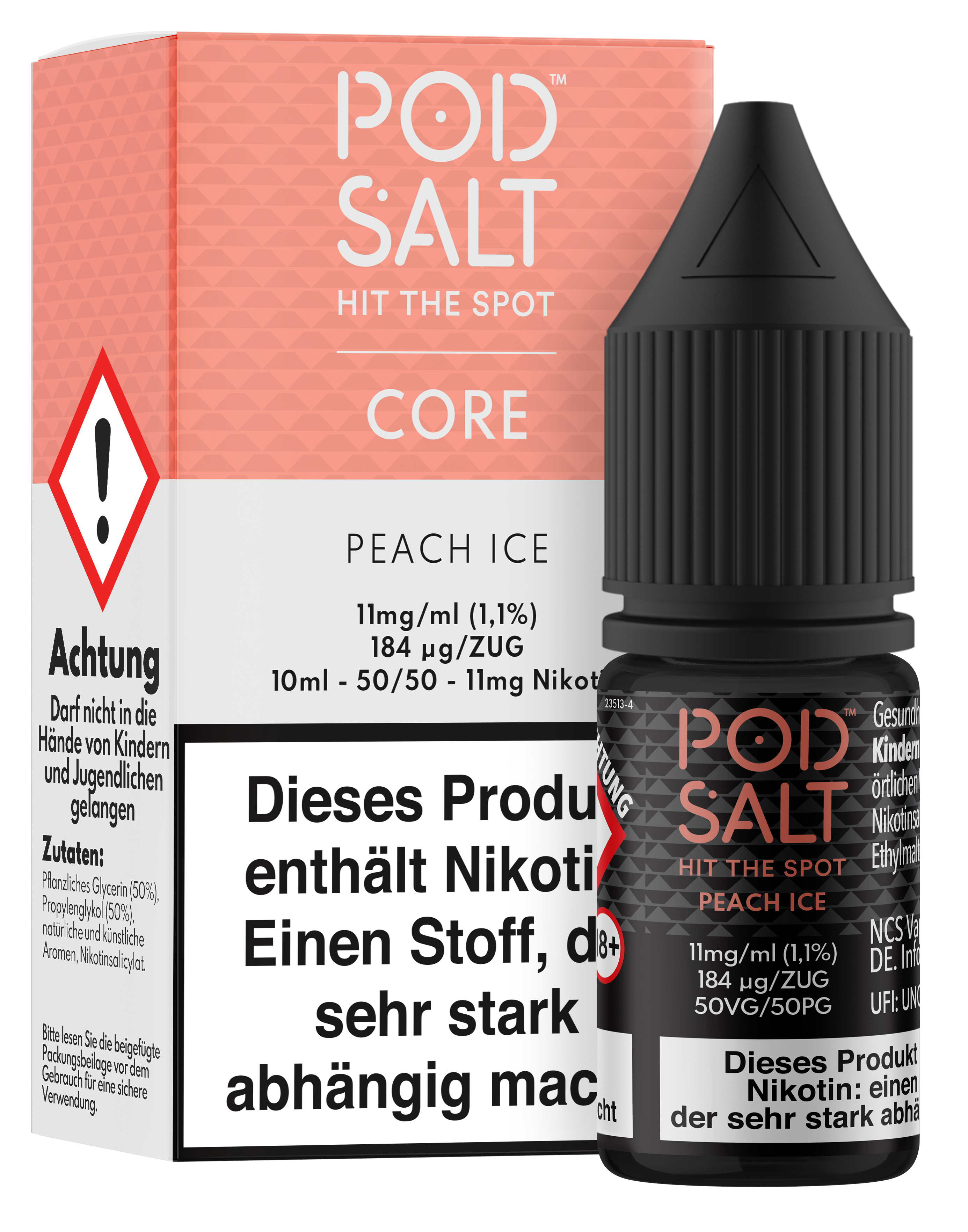 Pod Salt - Peach Ice 10 ml