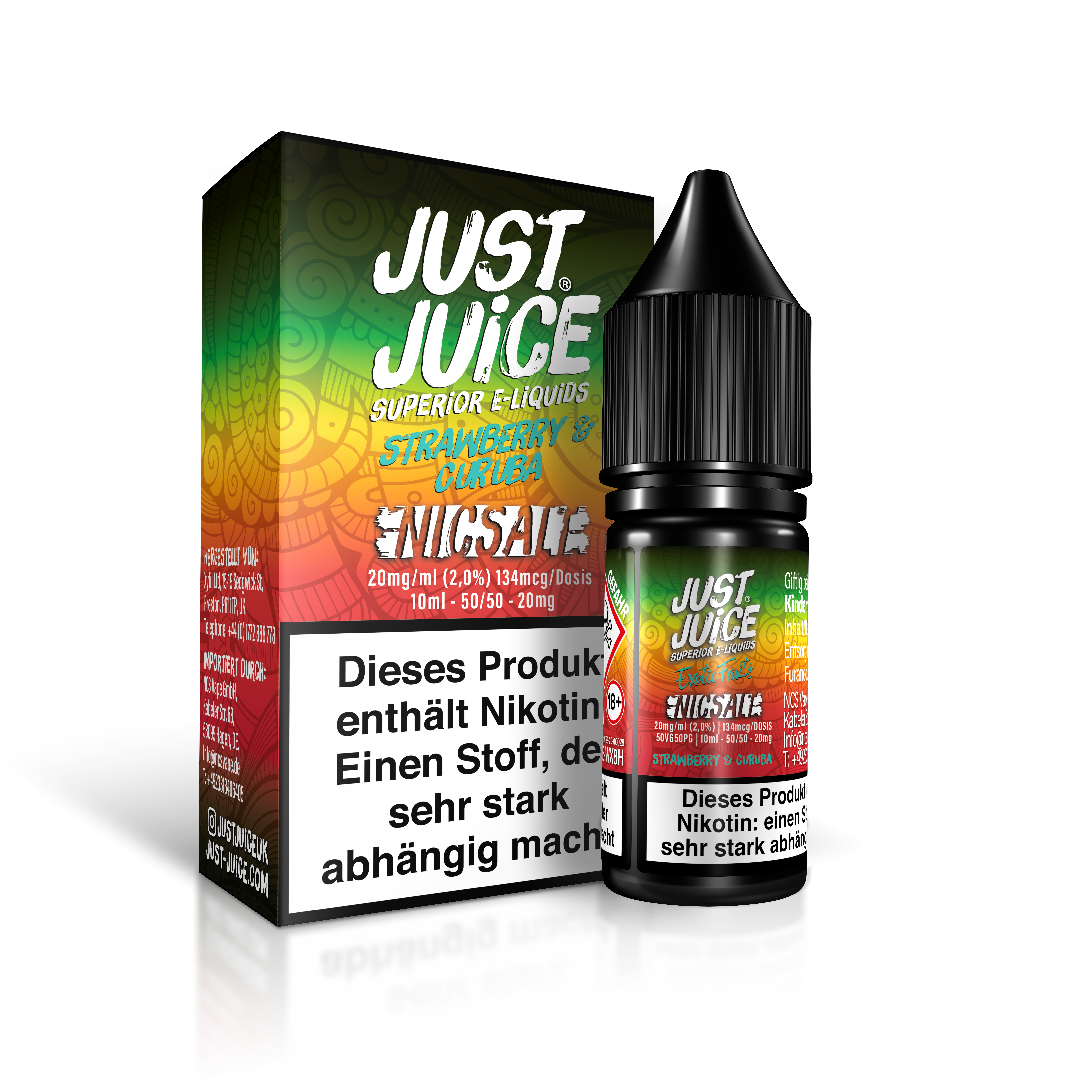 Just Juice - Strawberry & Curuba 10 ml