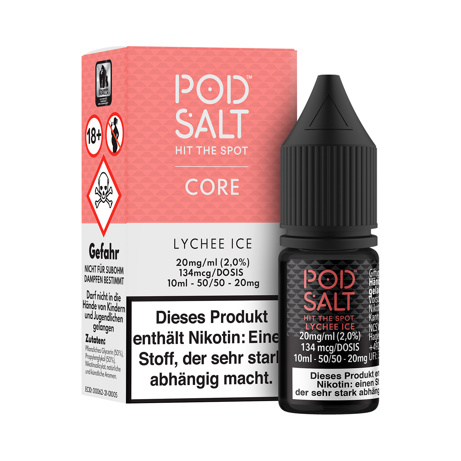 Pod Salt - Lychee Ice 10 ml